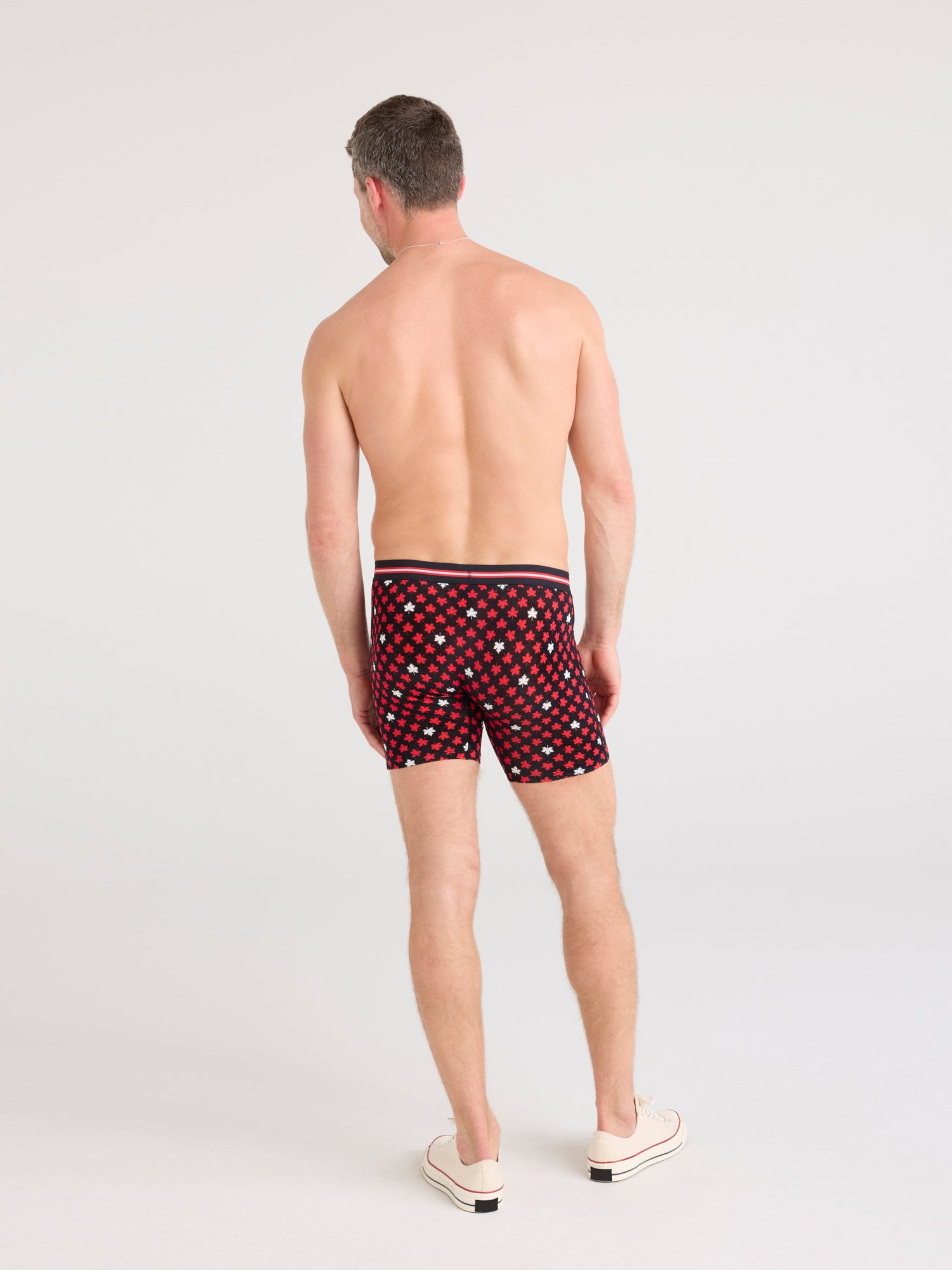 SAXX VIBE EXTRA BOXER BRIEF - MAPLE LEAF - Image 4