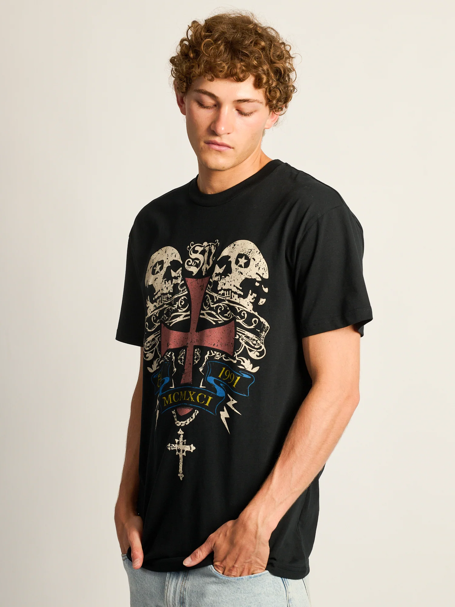 SCREAMING SKULLS T-SHIRT - Image 3