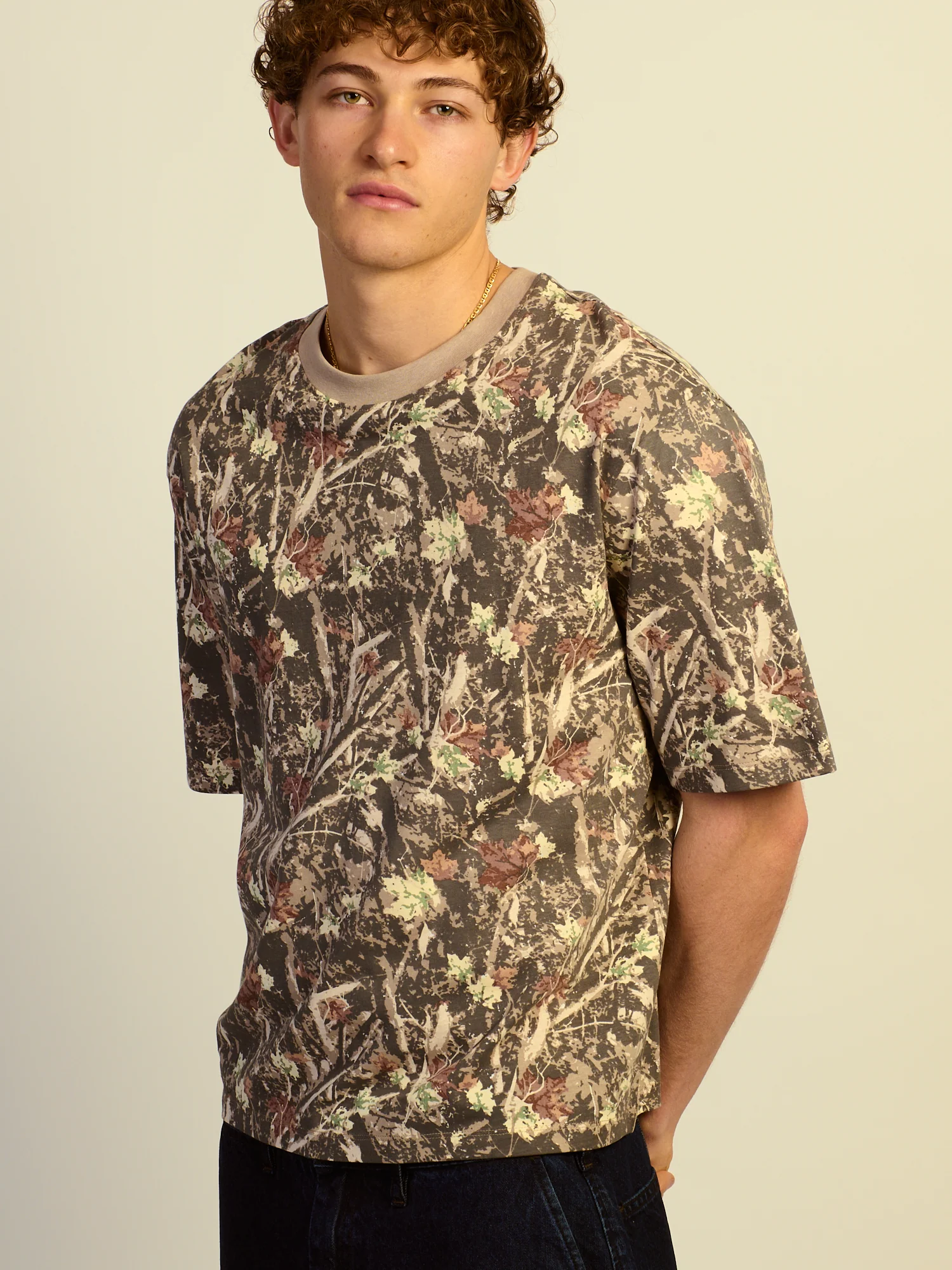 SHORT CUT TEE - CAMOUFLAGE - Image 3