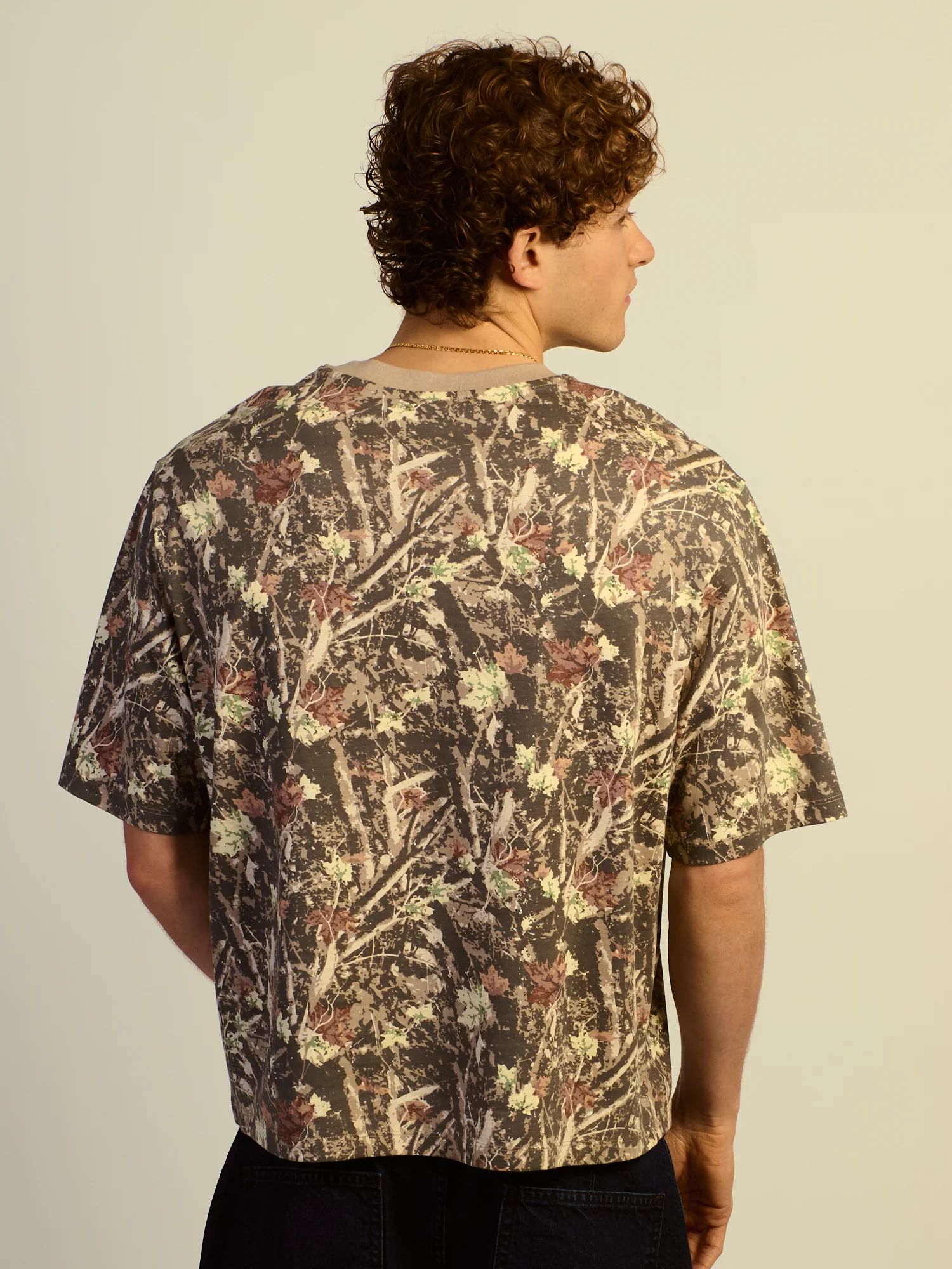 SHORT CUT TEE - CAMOUFLAGE - Image 4