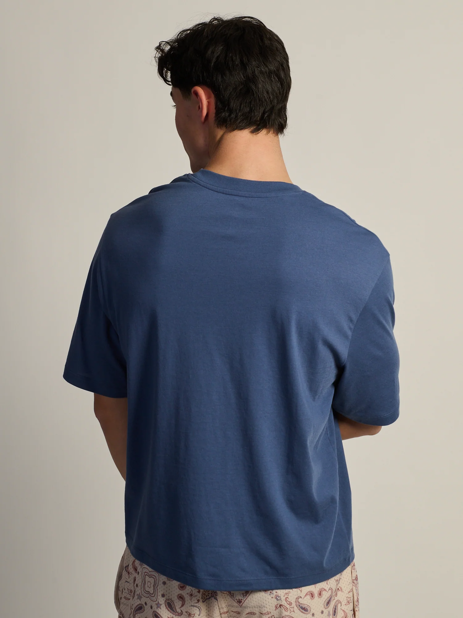 SHORT CUT TEE - VINTAGE BLUE - Image 4