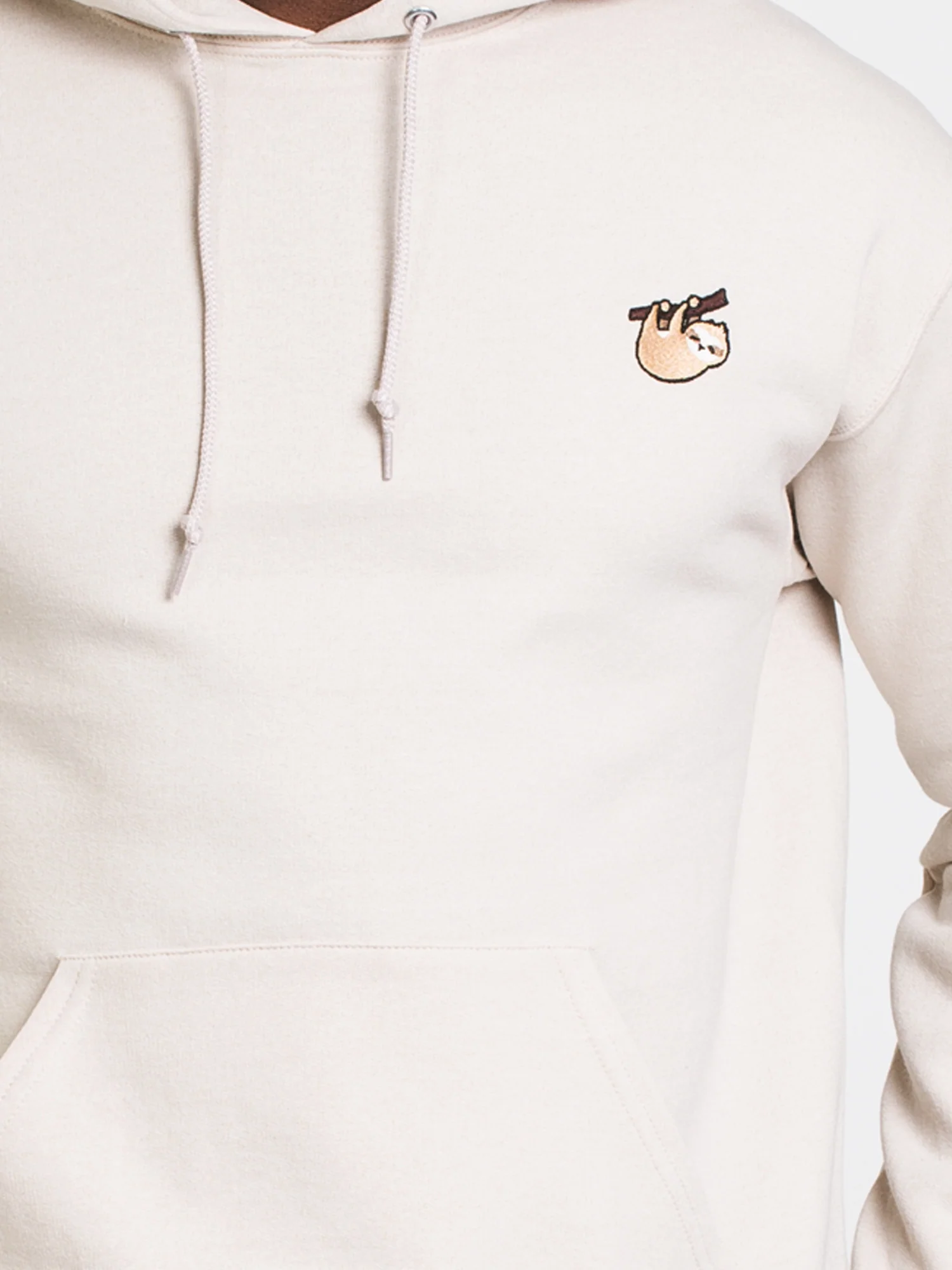 SLOTH EMBROIDERED HOODIE - Image 2