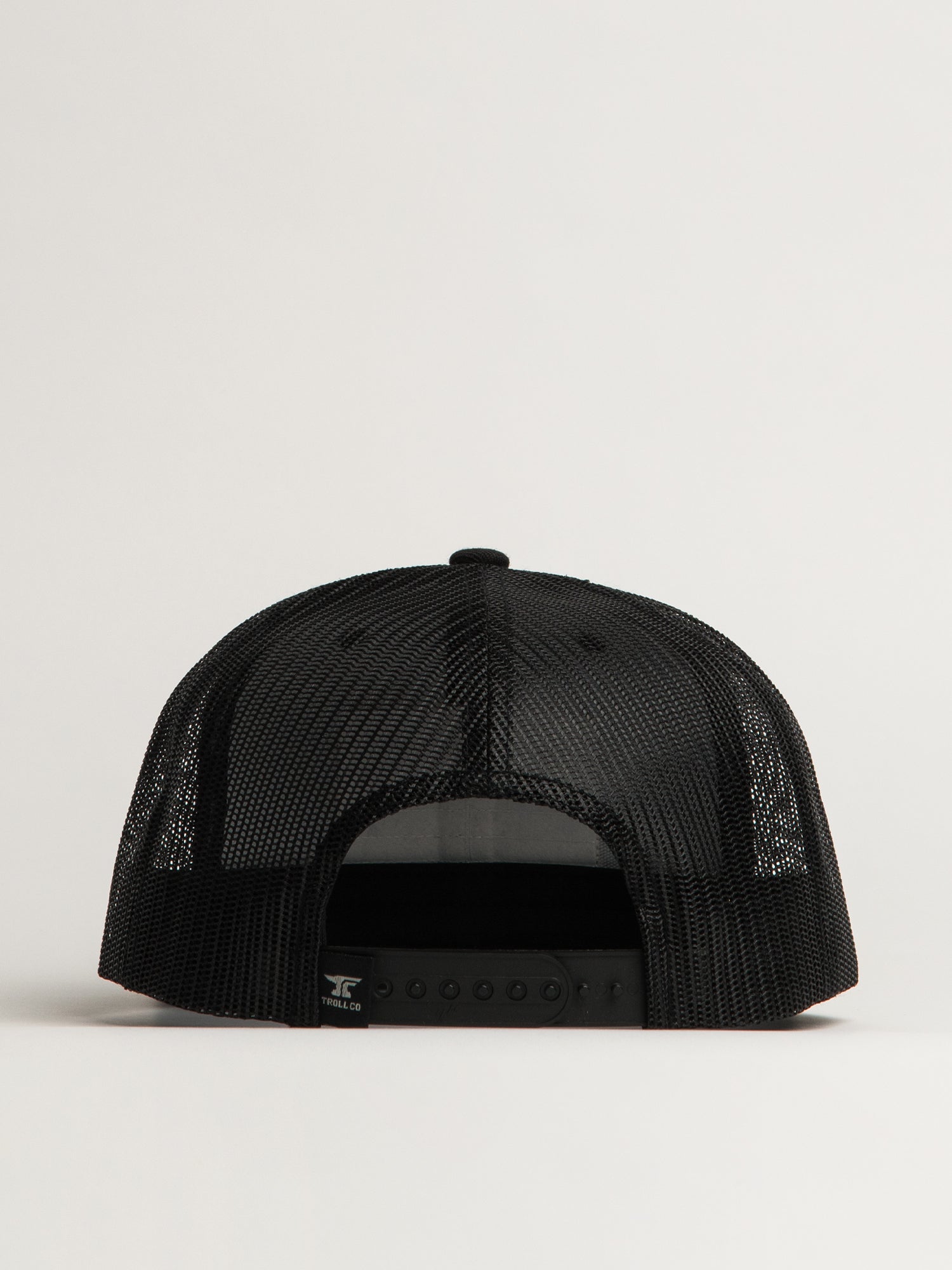 TROLL CO. HAGGLER BOX PATCH FLAT BRIM TRUCKER - Image 3