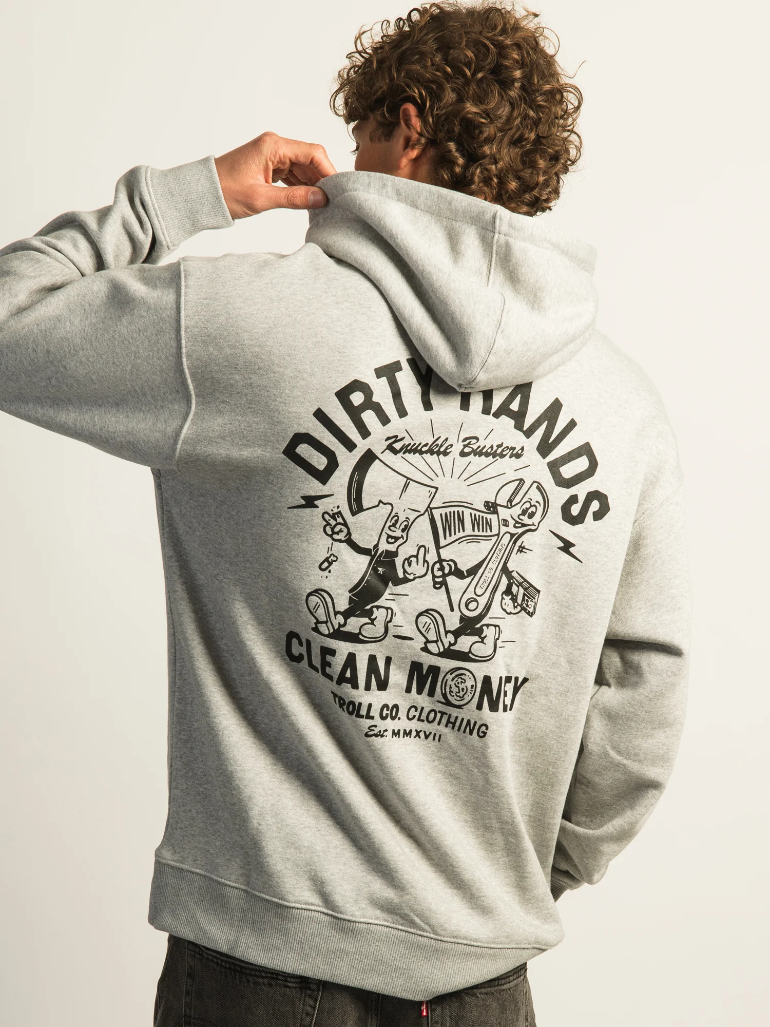 TROLL CO. KNUCKLE BROS 2.0 PULL OVER HOODIE