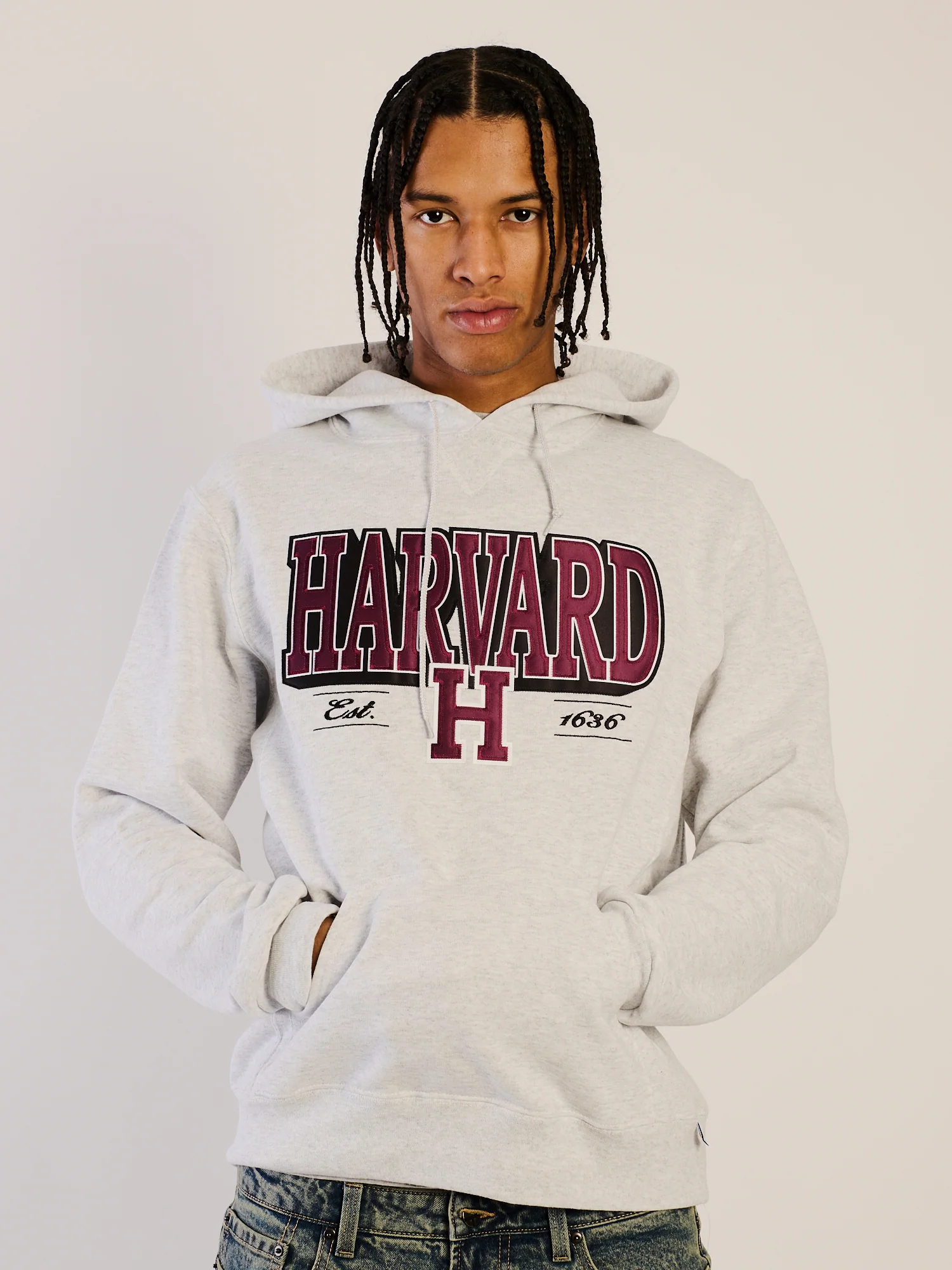 NCAA HARVARD PULLOVER HOODIE - Image 3
