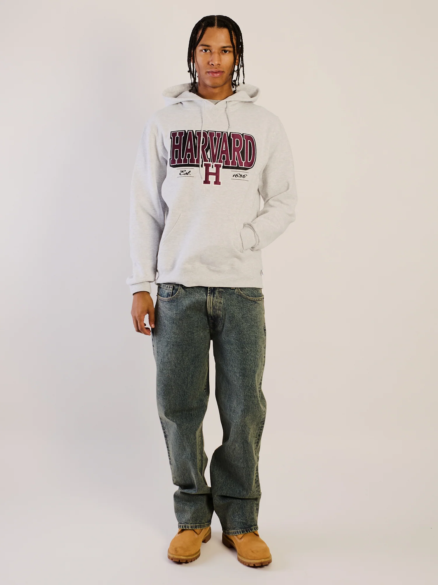 NCAA HARVARD PULLOVER HOODIE - Image 4