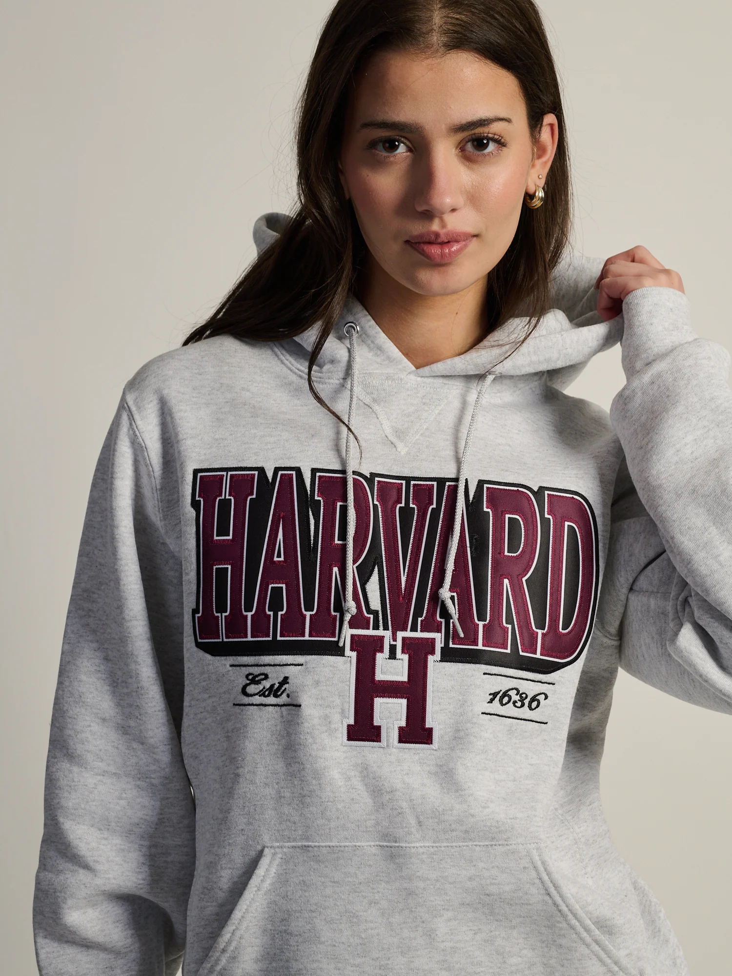 NCAA HARVARD PULLOVER HOODIE - Image 7