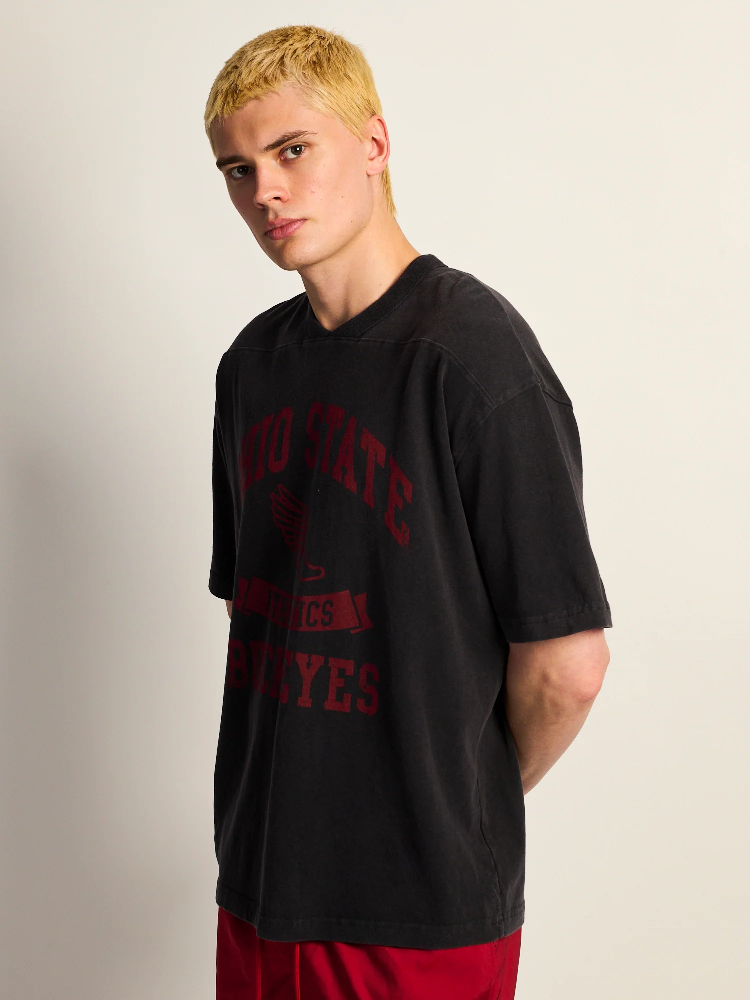 OHIO ATHLETICS FOOTBALL TEE - Image 4