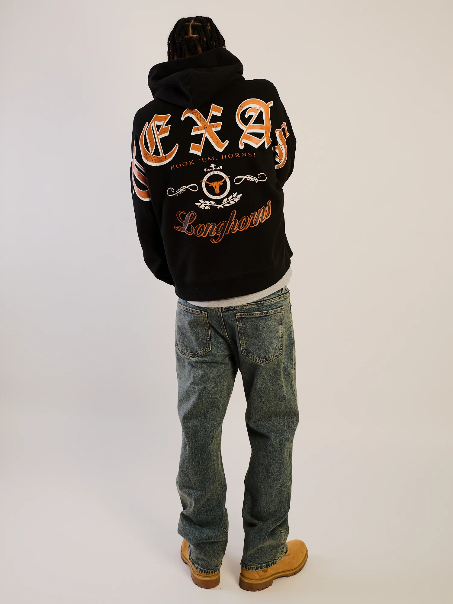 NCAA TEXAS SLEEVE TO SLEEVE PULLOVER HOODIE - Image 3
