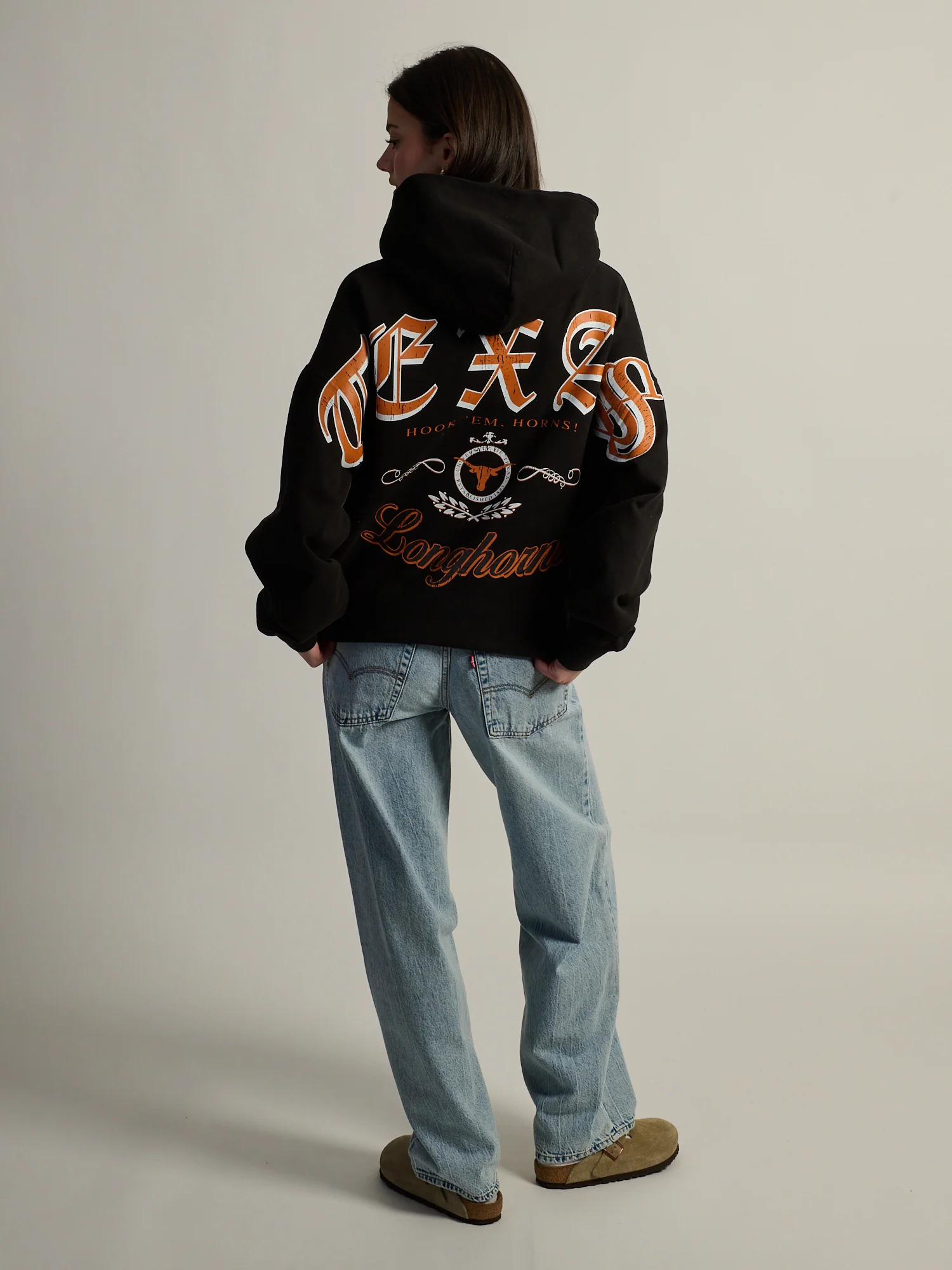 NCAA TEXAS SLEEVE TO SLEEVE PULLOVER HOODIE - Image 8