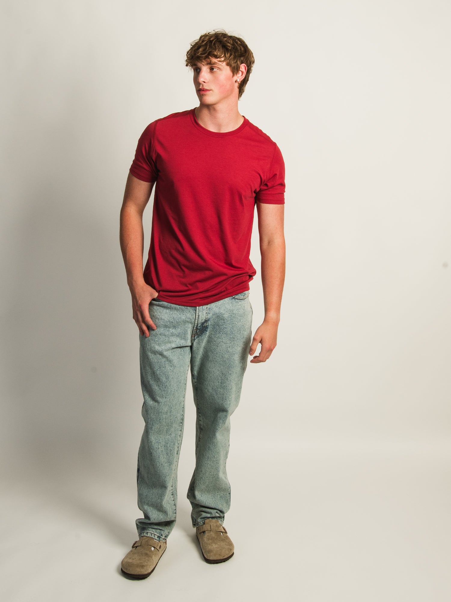 VICTOR CREWNECK - CRANBERRY - Image 2