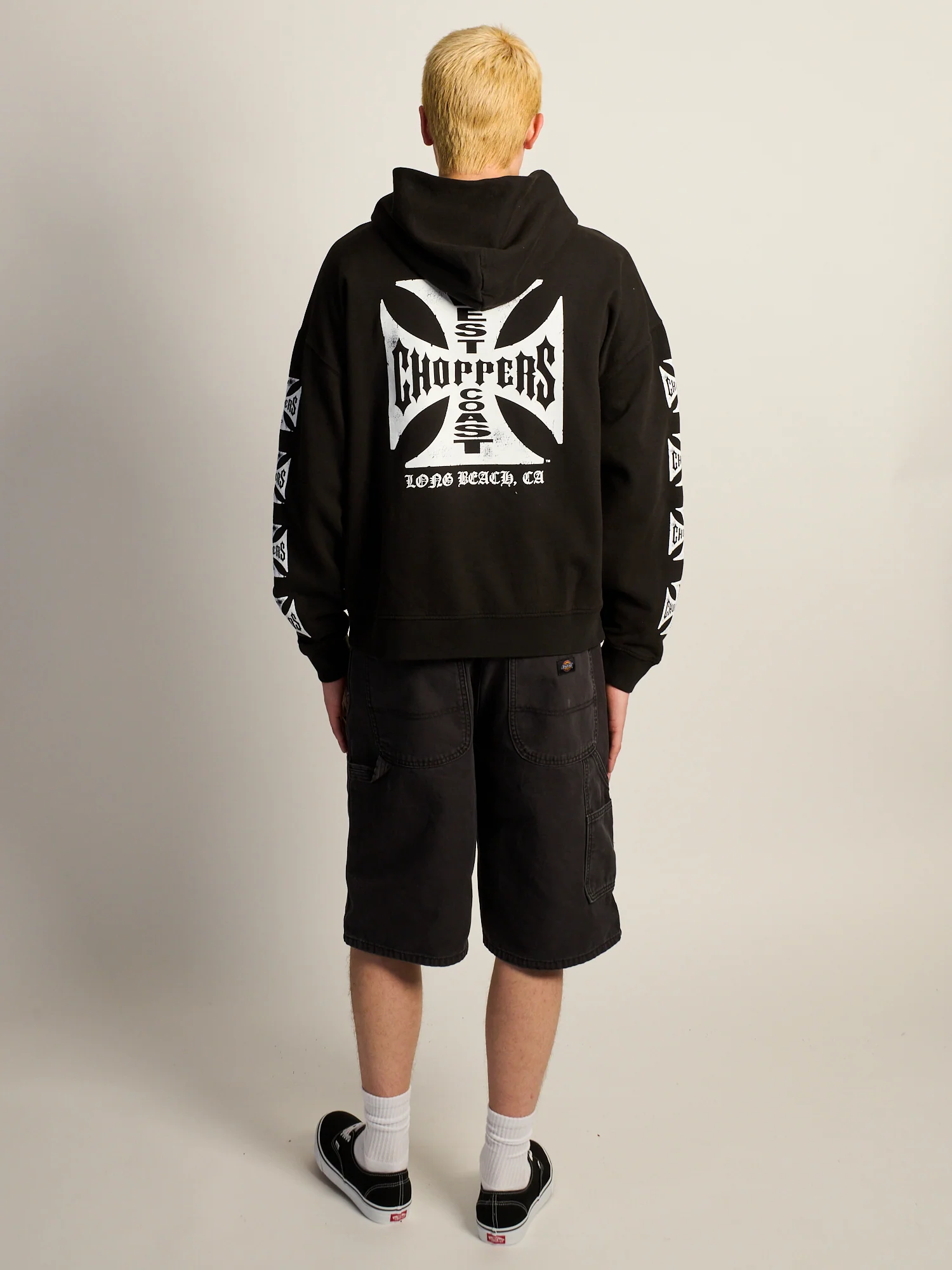 WEST COAST CHOPPERS CROSS RELAXED PULLOVER HOODIE - Image 2