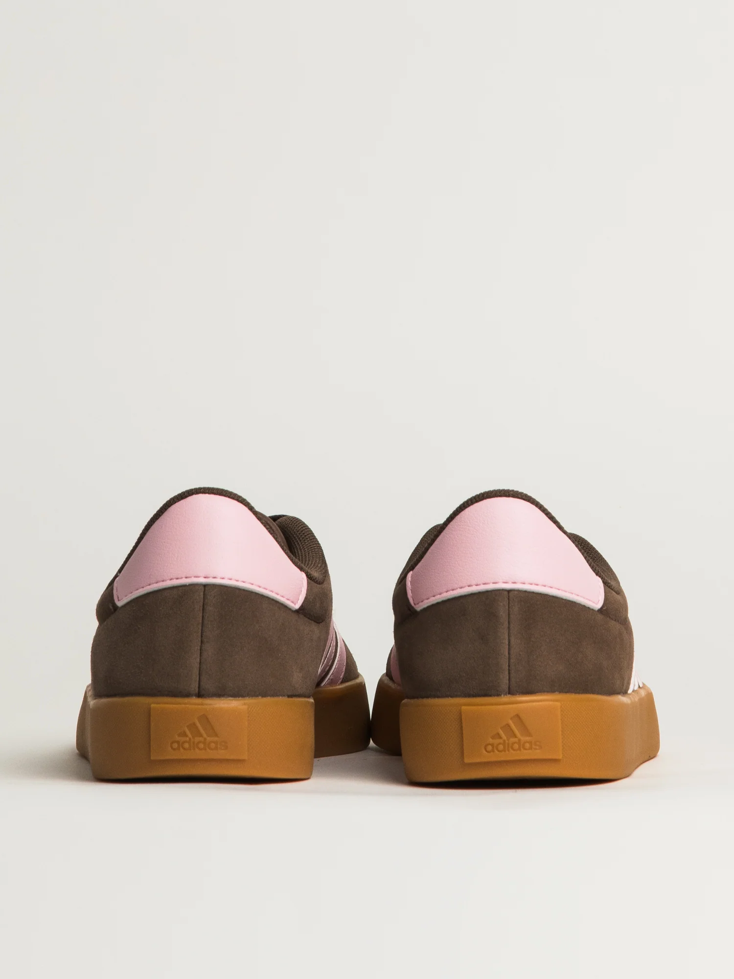 WOMENS ADIDAS VL COURT 3.0 - BROWN/PINK - Image 5