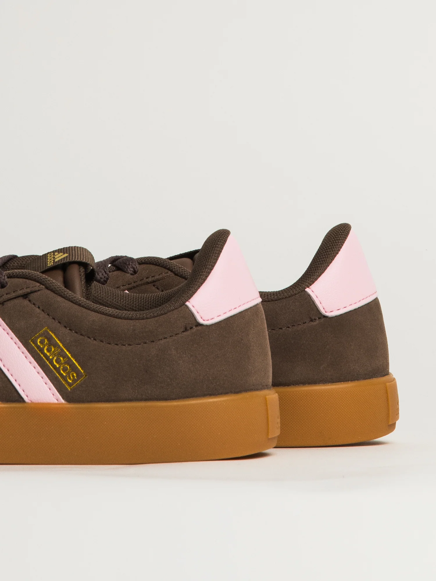 WOMENS ADIDAS VL COURT 3.0 - BROWN/PINK - Image 7