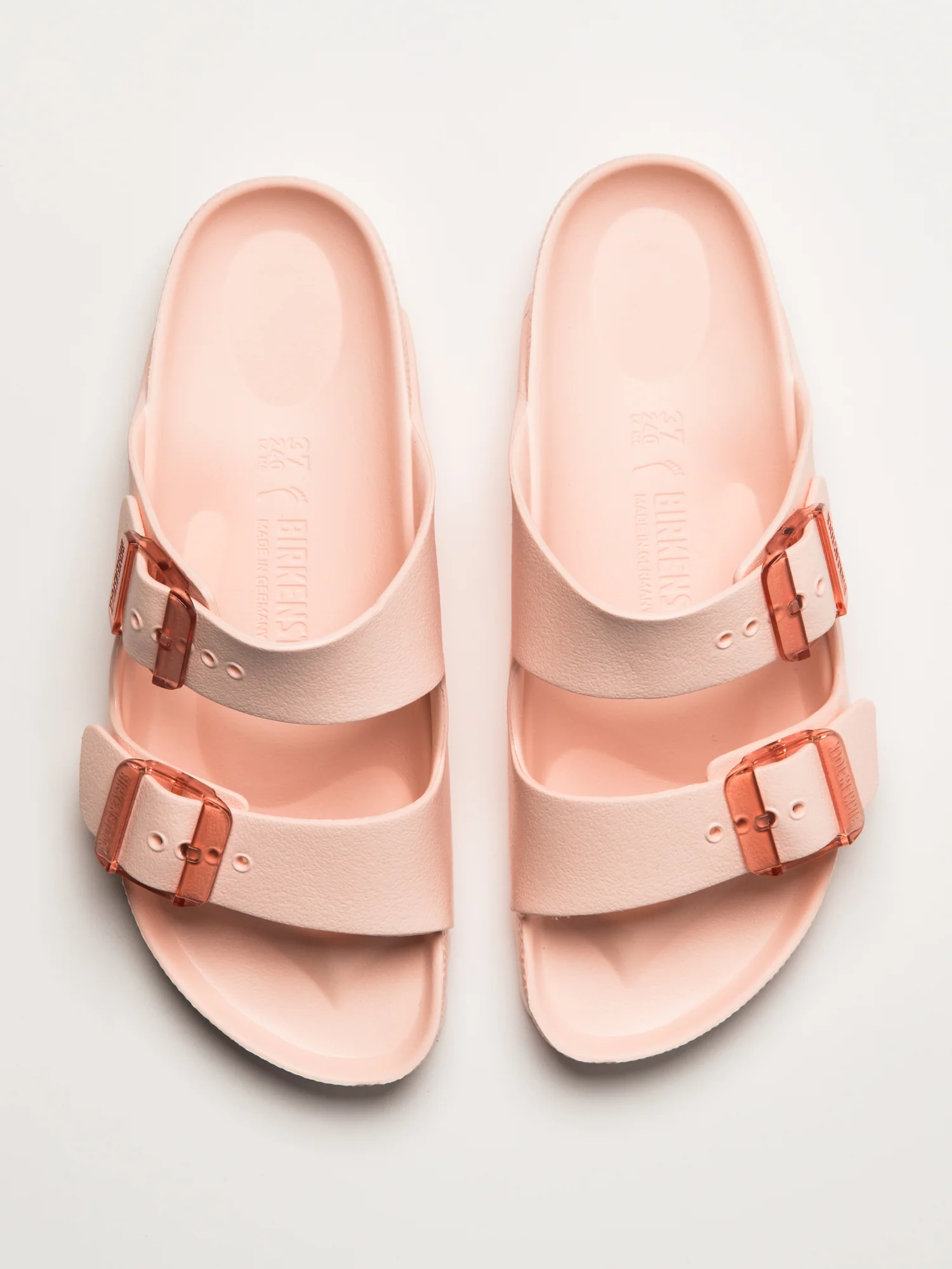 WOMENS BIRKENSTOCK ARIZONA STEALTH EVA SANDALS - MEDIUM/NARROW - LIGHT ROSE - Image 4