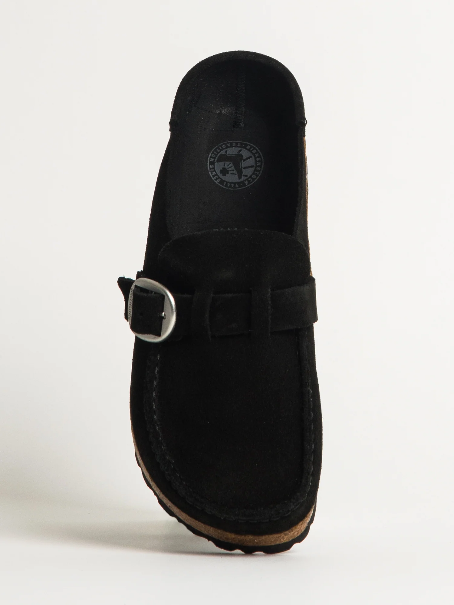 WOMENS BIRKENSTOCK BUCKLEY CLOGS - MEDIUM/NARROW - BLACK - Image 5