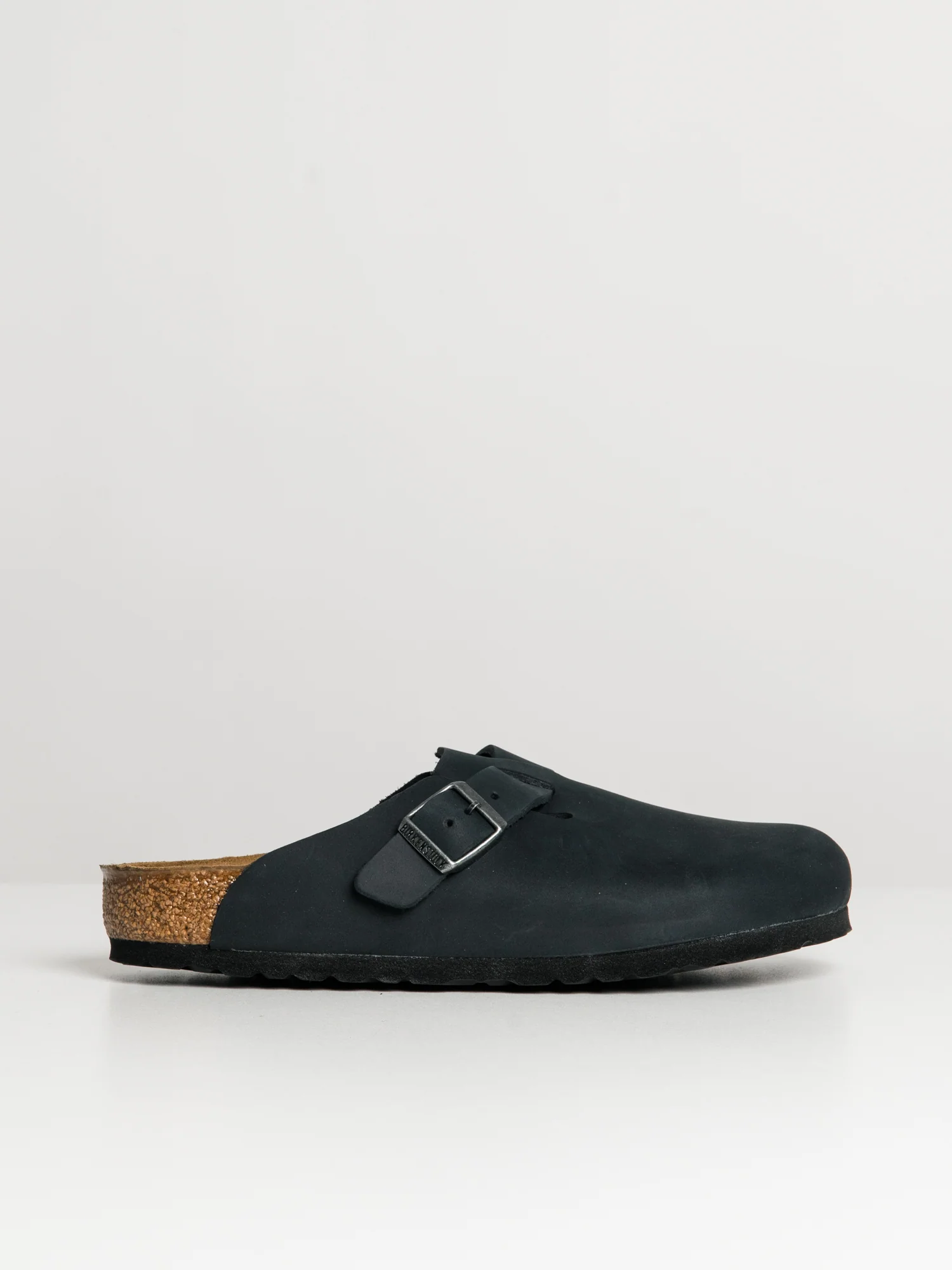 WOMENS BIRKENSTOCK BOSTON CLOG - REGULAR - BLACK