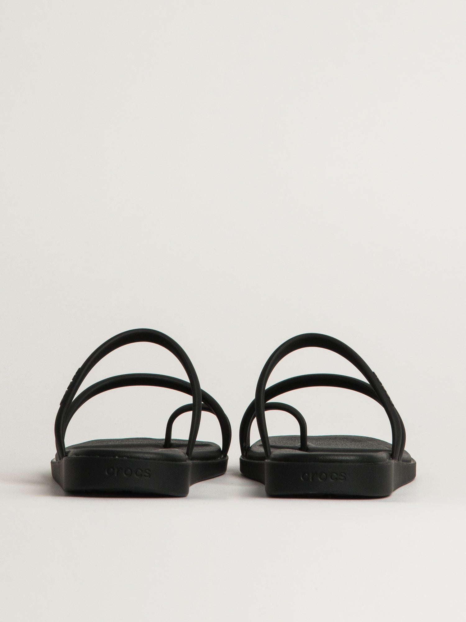 WOMENS CROCS MIAMI TOE LOOP SANDAL - BLACK - Image 5