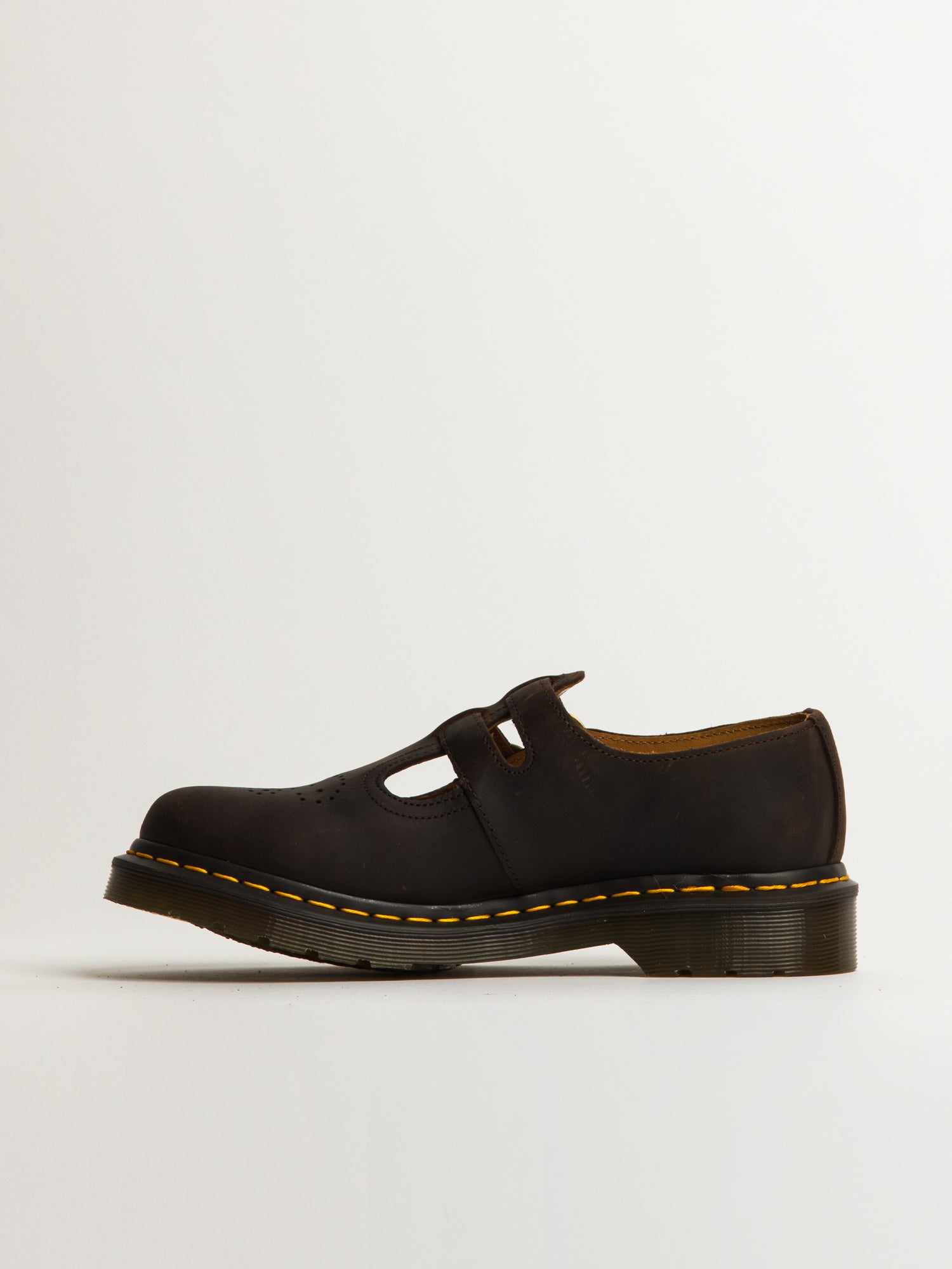 WOMENS DR MARTENS 8065 MARY JANE CRAZY HORSE BOOTS - Image 3