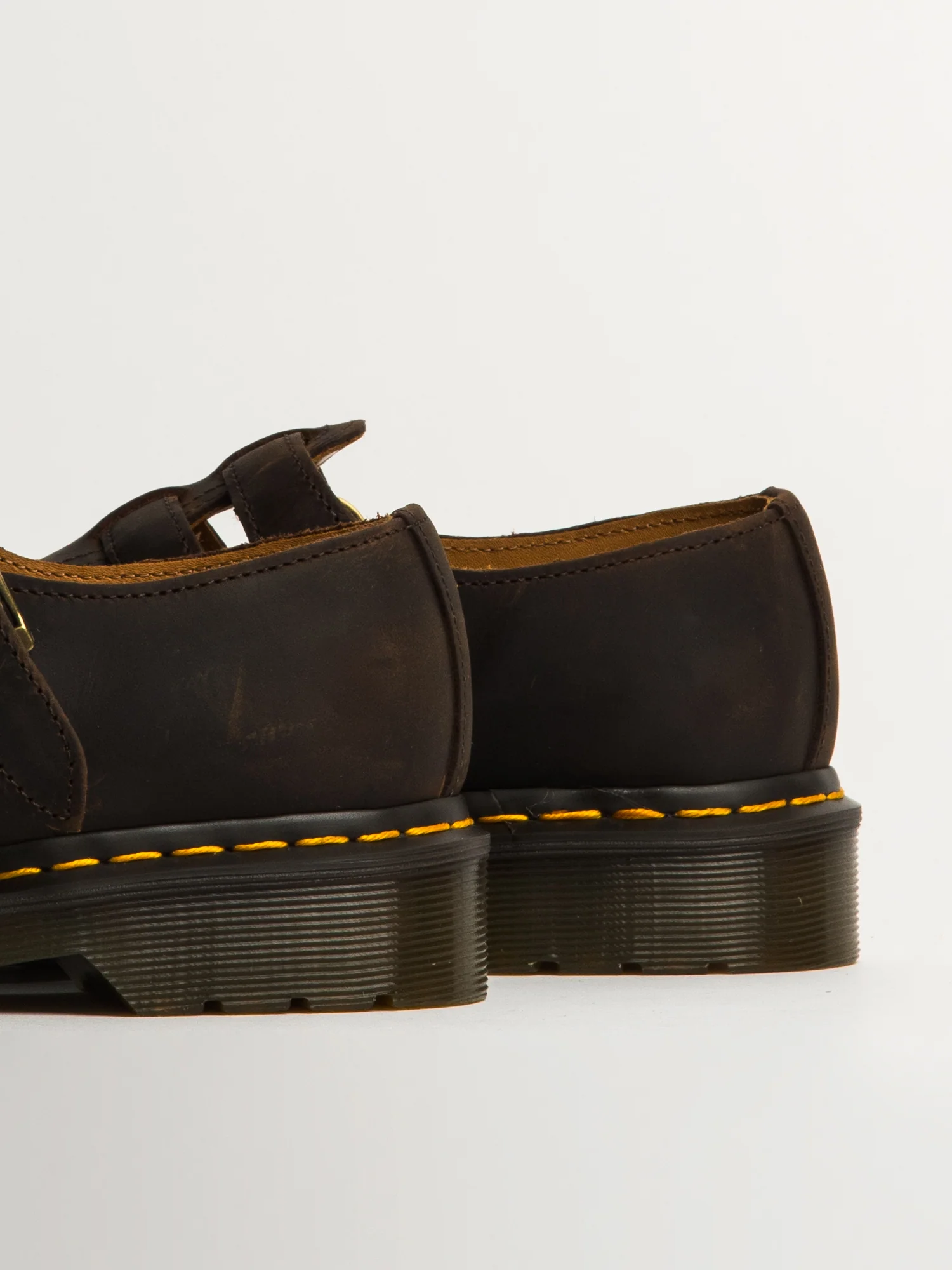 WOMENS DR MARTENS 8065 MARY JANE CRAZY HORSE BOOTS - Image 7
