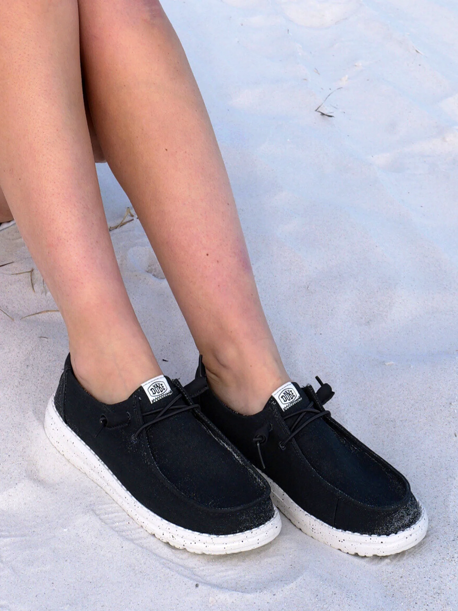 WOMENS HEYDUDE WENDY CANVAS - Image 6