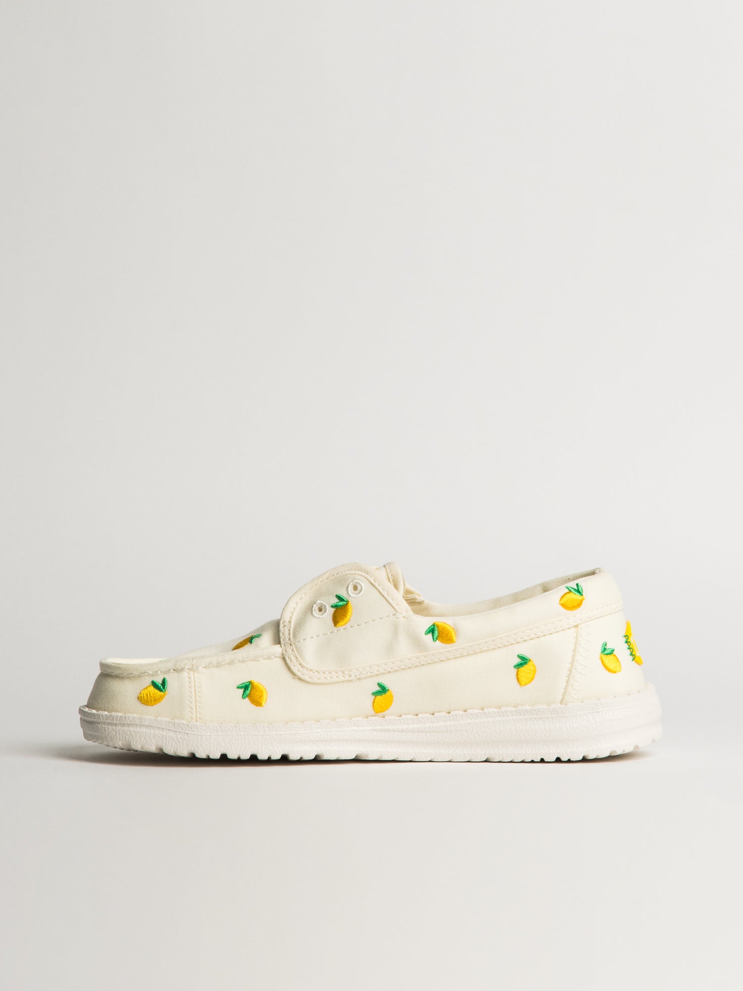 WOMENS HEY DUDE WENDY CRU EMBROIDERED LEMONS - Image 3