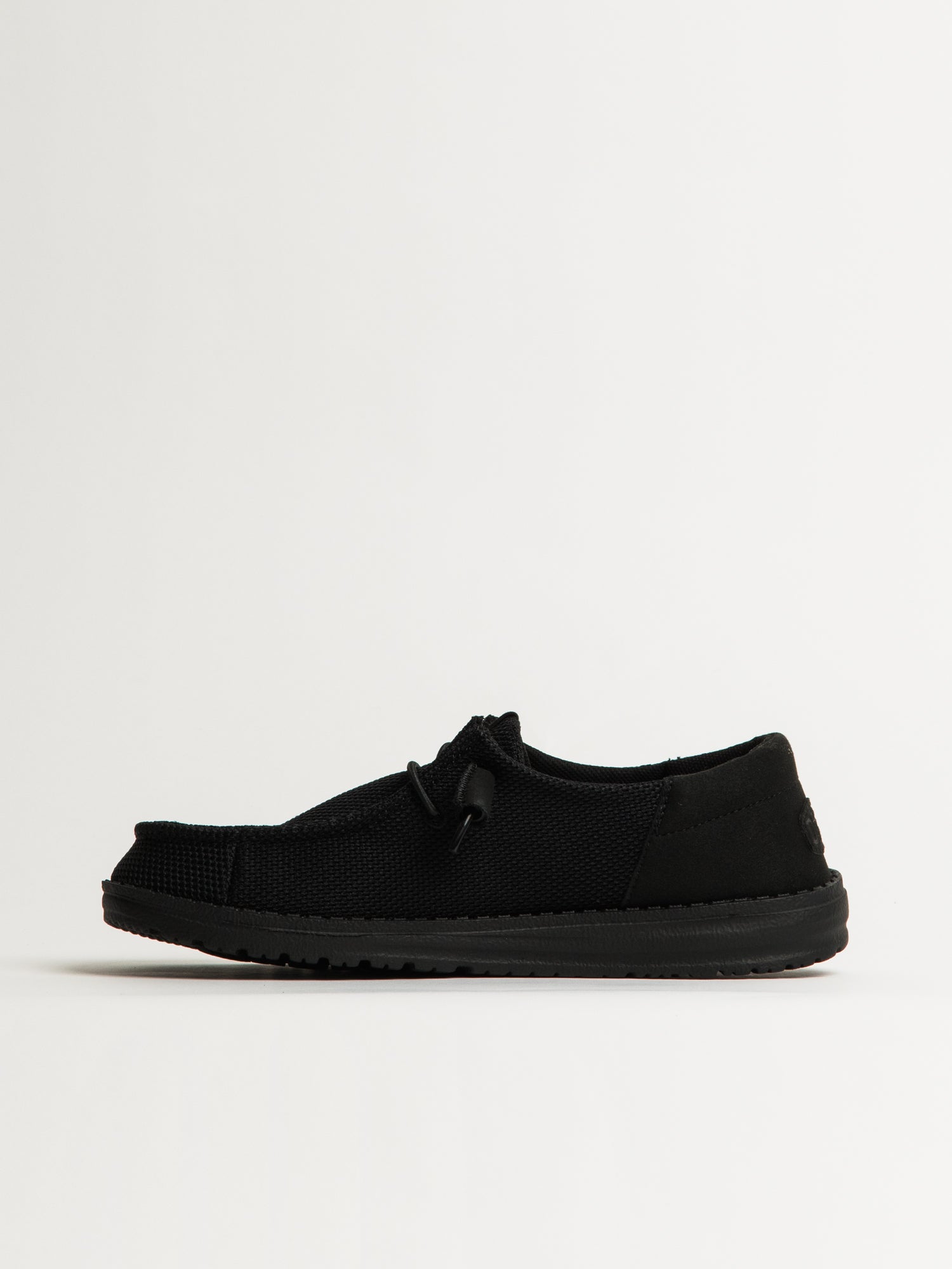 WOMENS HEYDUDE WENDY FUNK MONO SNEAKER - BLACK - Image 3
