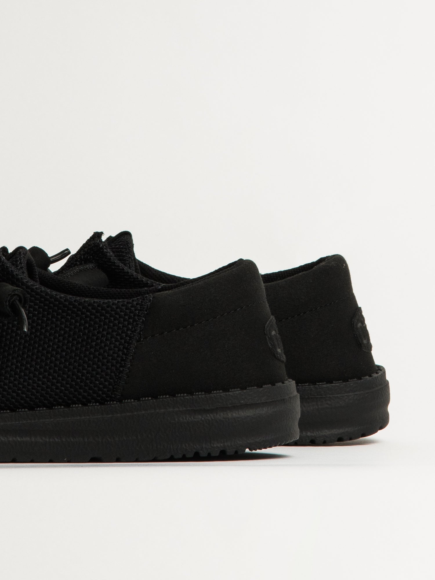 WOMENS HEYDUDE WENDY FUNK MONO SNEAKER - BLACK - Image 7