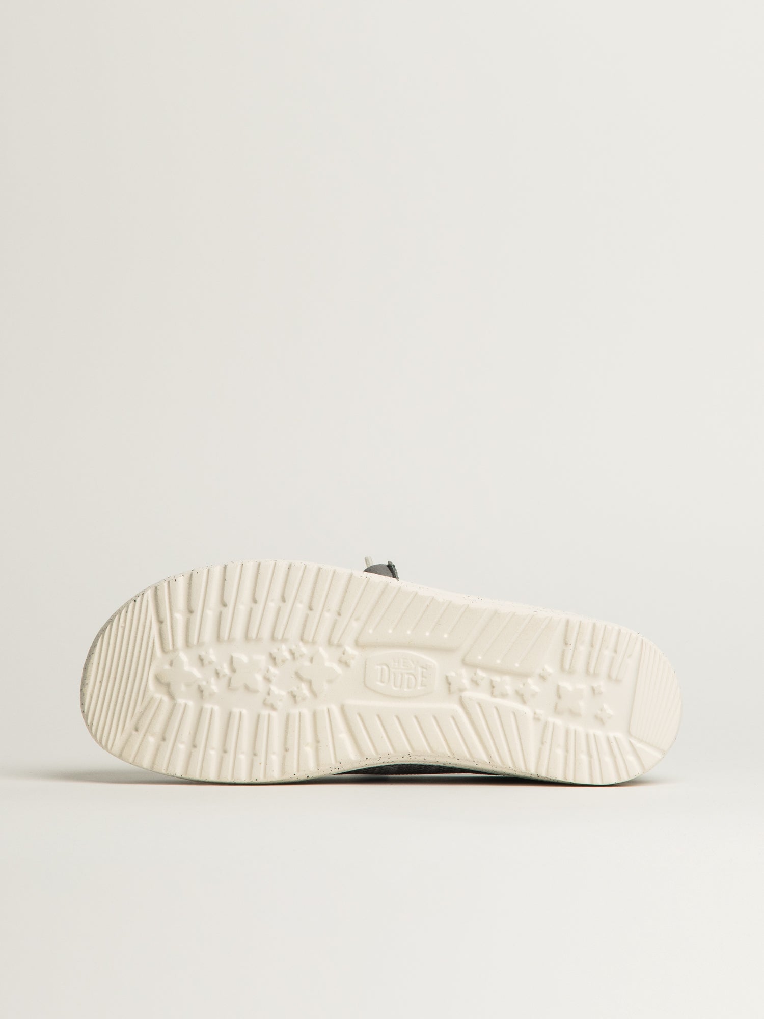 WOMENS HEY DUDE WENDY STRETCH SOX SNEAKER - LIGHT GREY - Image 6