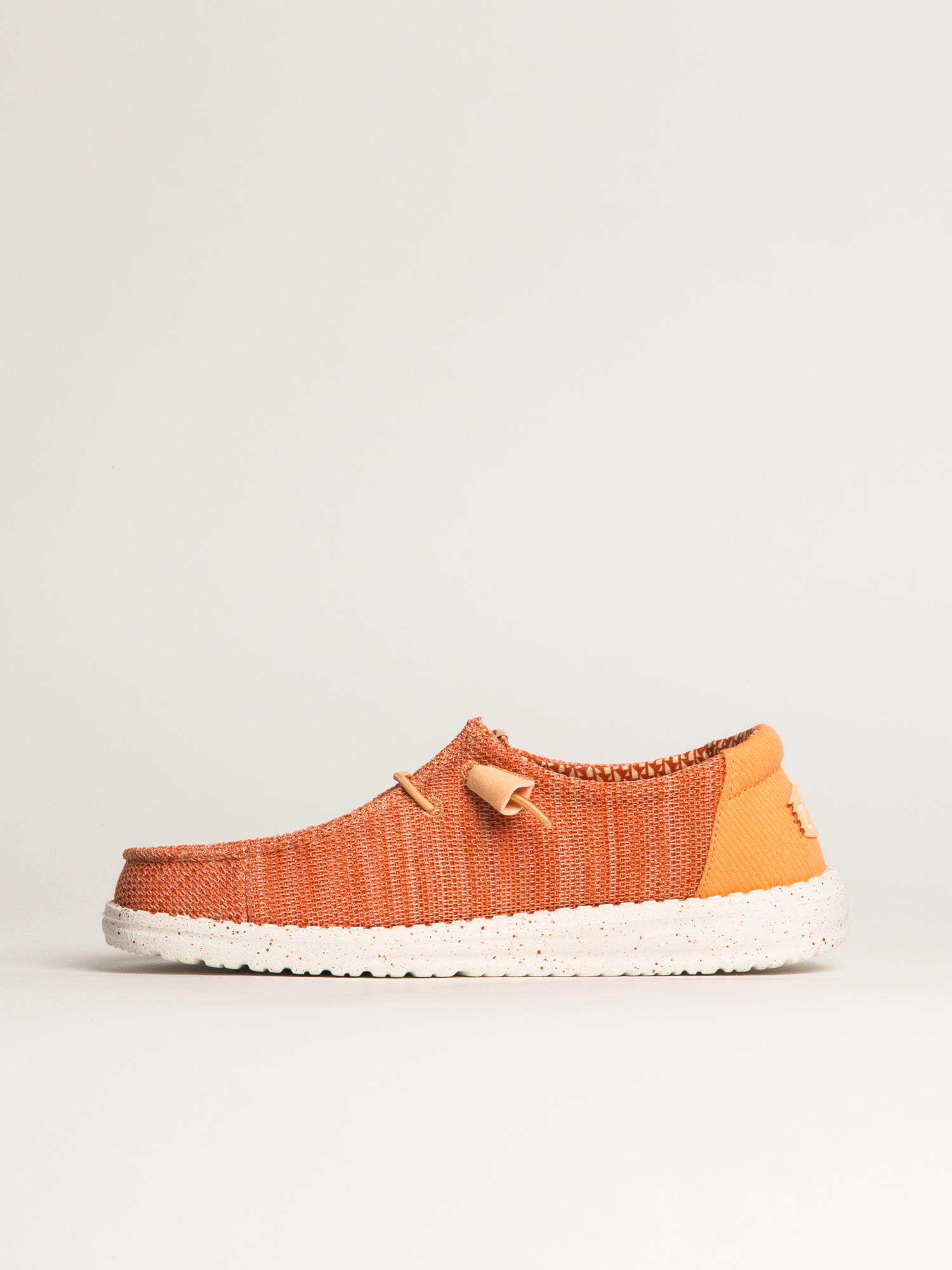 WOMENS HEY DUDE WENDY STRETCH SOX SNEAKER - PEACH - Image 3