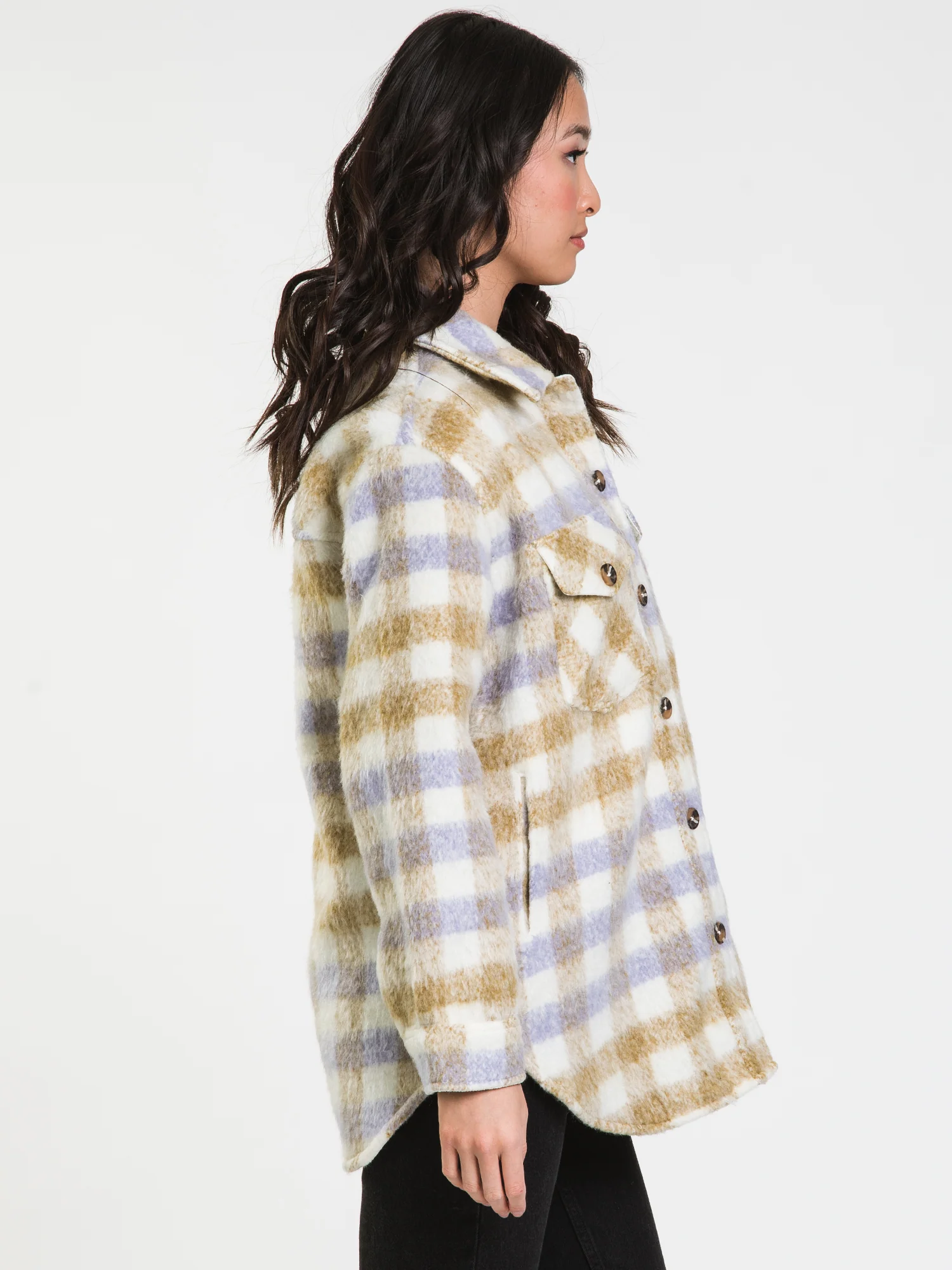 RAZZLE DAZZLE JESSICA PLAID JACKET - CLEARANCE - Image 3
