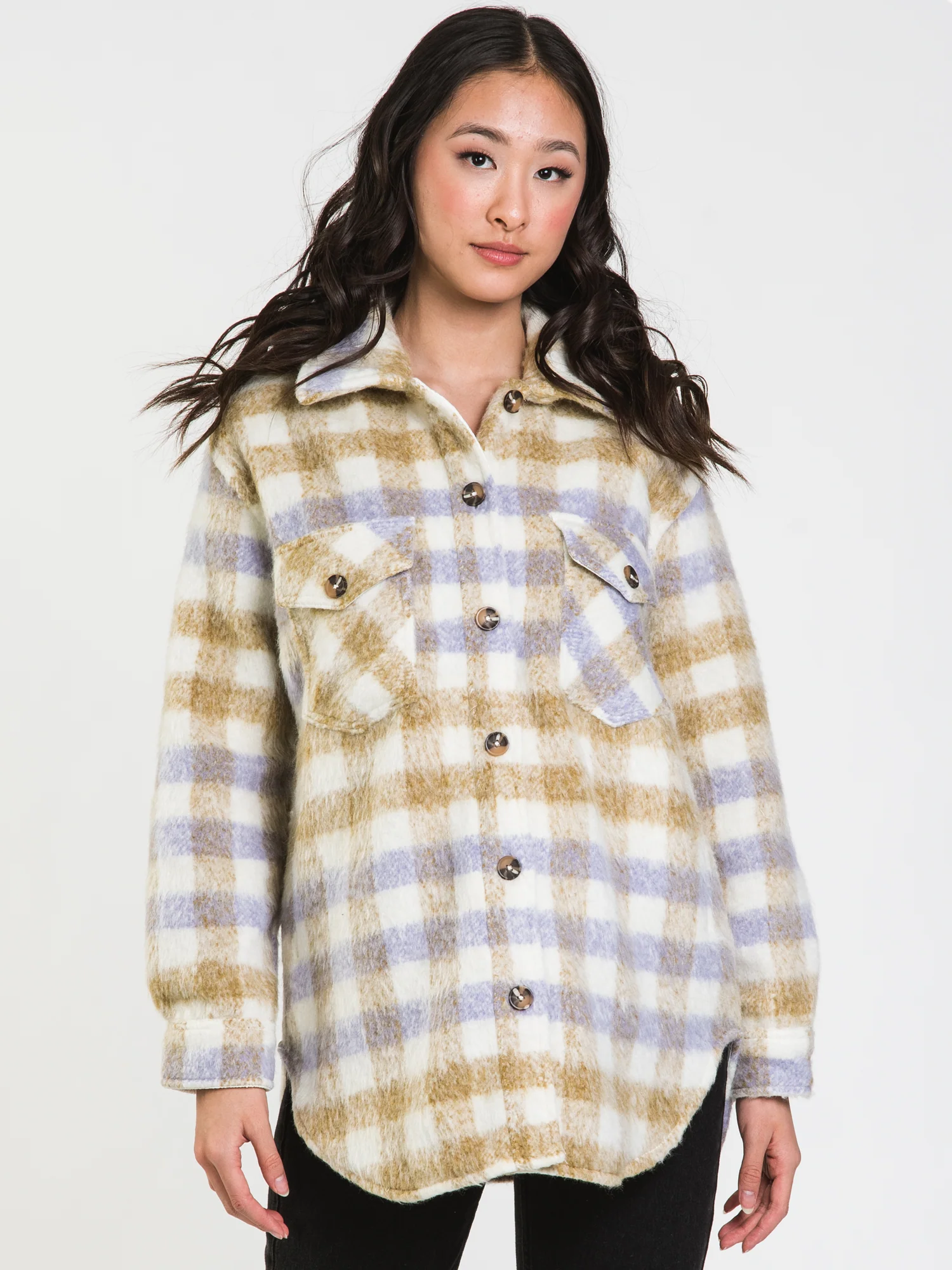 RAZZLE DAZZLE JESSICA PLAID JACKET - CLEARANCE - Image 4