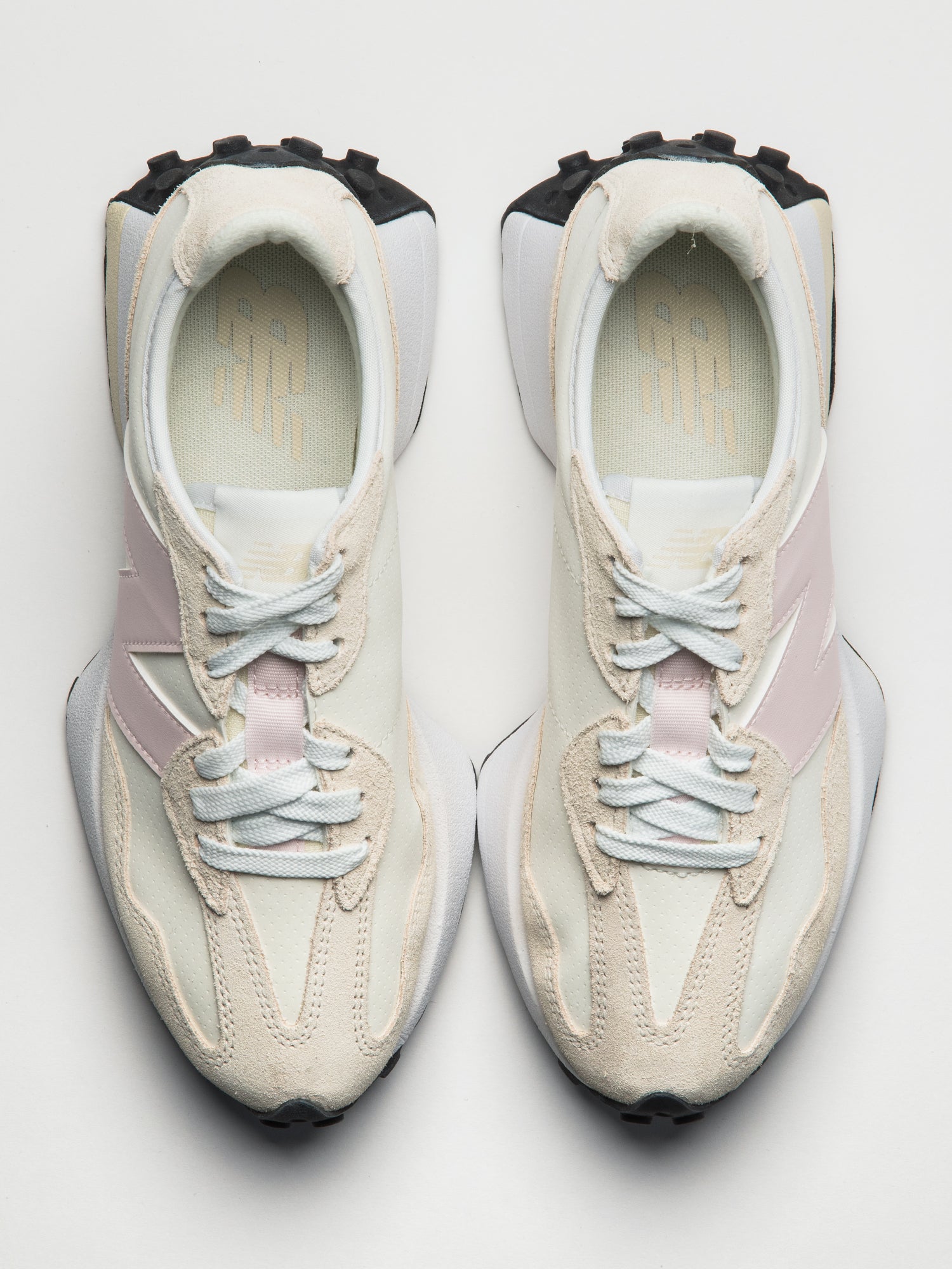 WOMENS NEW BALANCE THE 327 SNEAKER - SEA SALT - Image 4