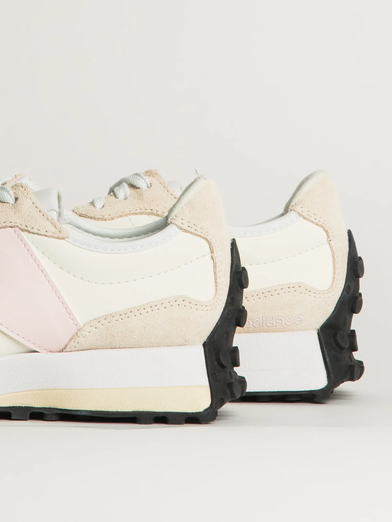 WOMENS NEW BALANCE THE 327 SNEAKER - SEA SALT - Image 7