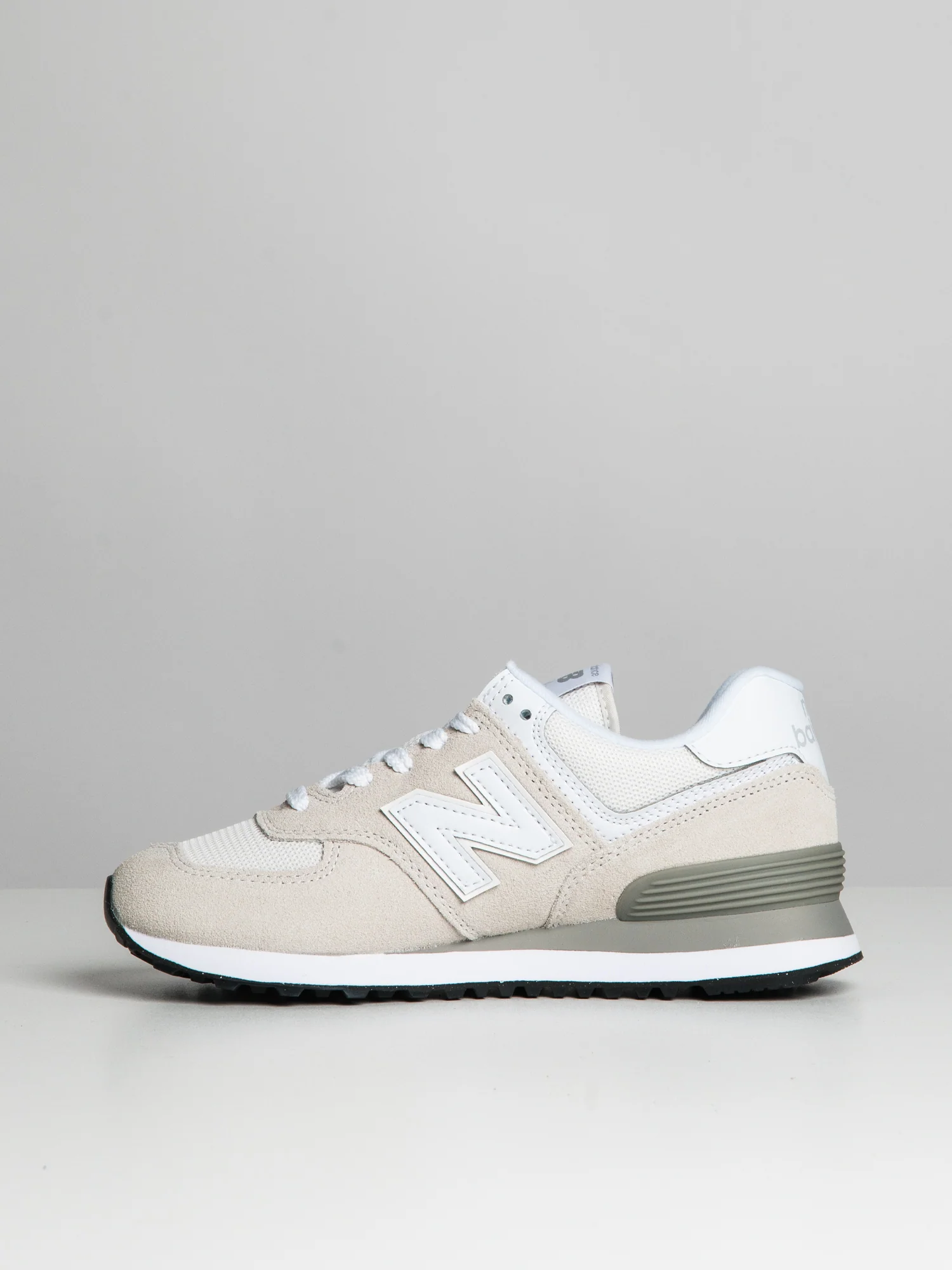 WOMENS NEW BALANCE THE 574 SNEAKER - NIMBUS CLOUD/WHITE - Image 4