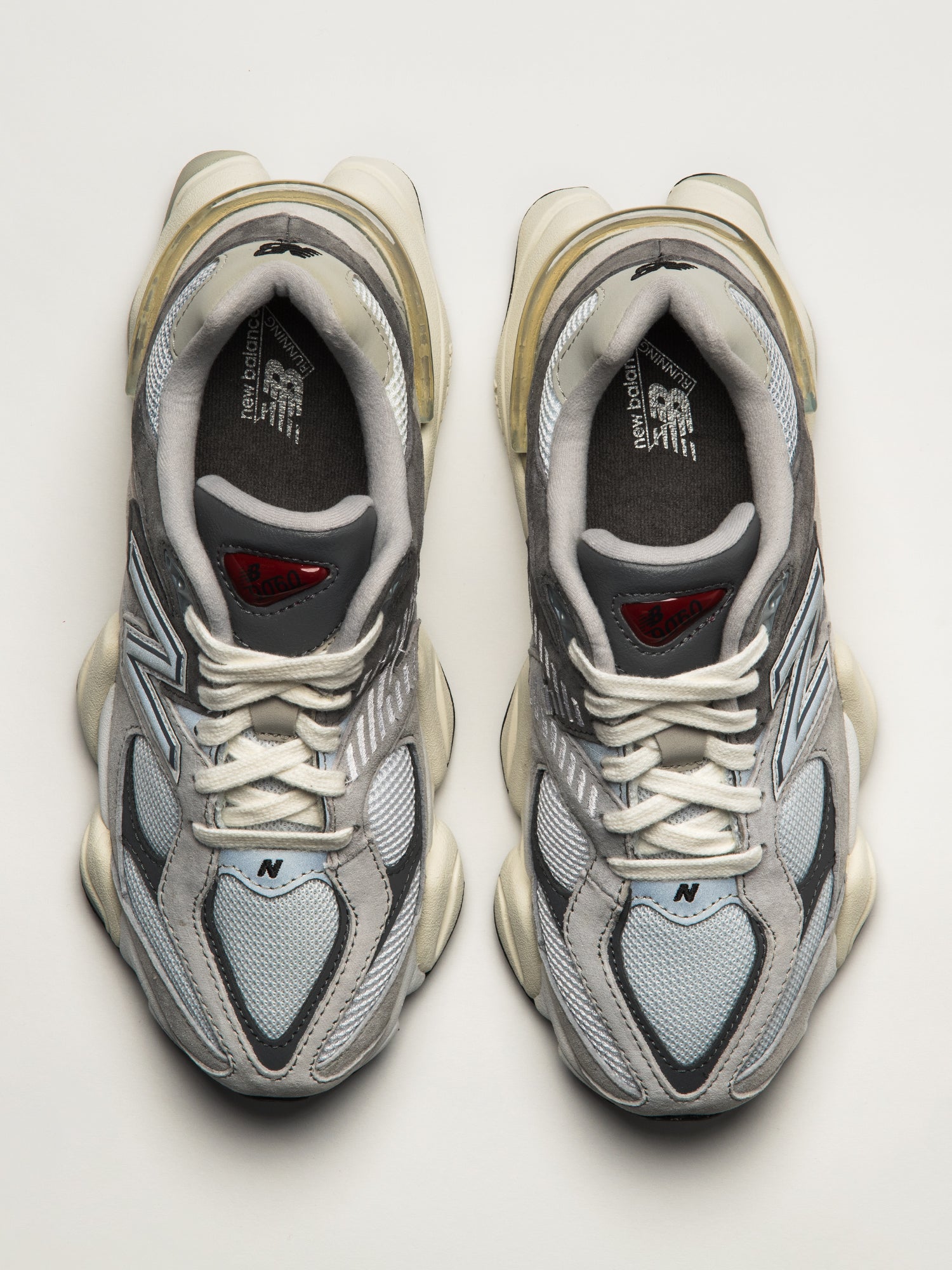 WOMENS NEW BALANCE THE 9060 SNEAKER - GREY - Image 4