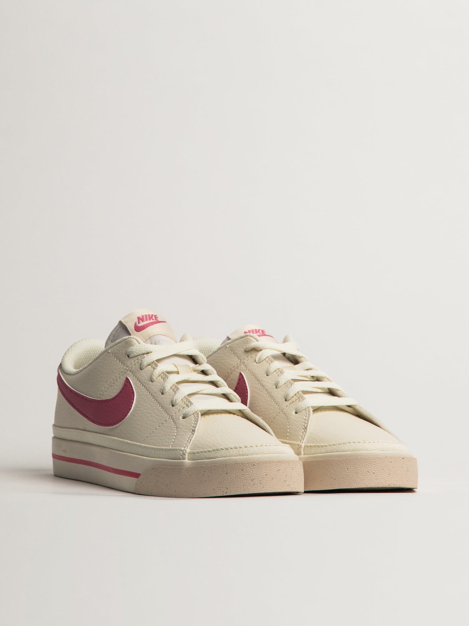 WOMENS NIKE COURT LEGACY NEXT NATURE SNEAKER - WHITE/PINK - Image 2