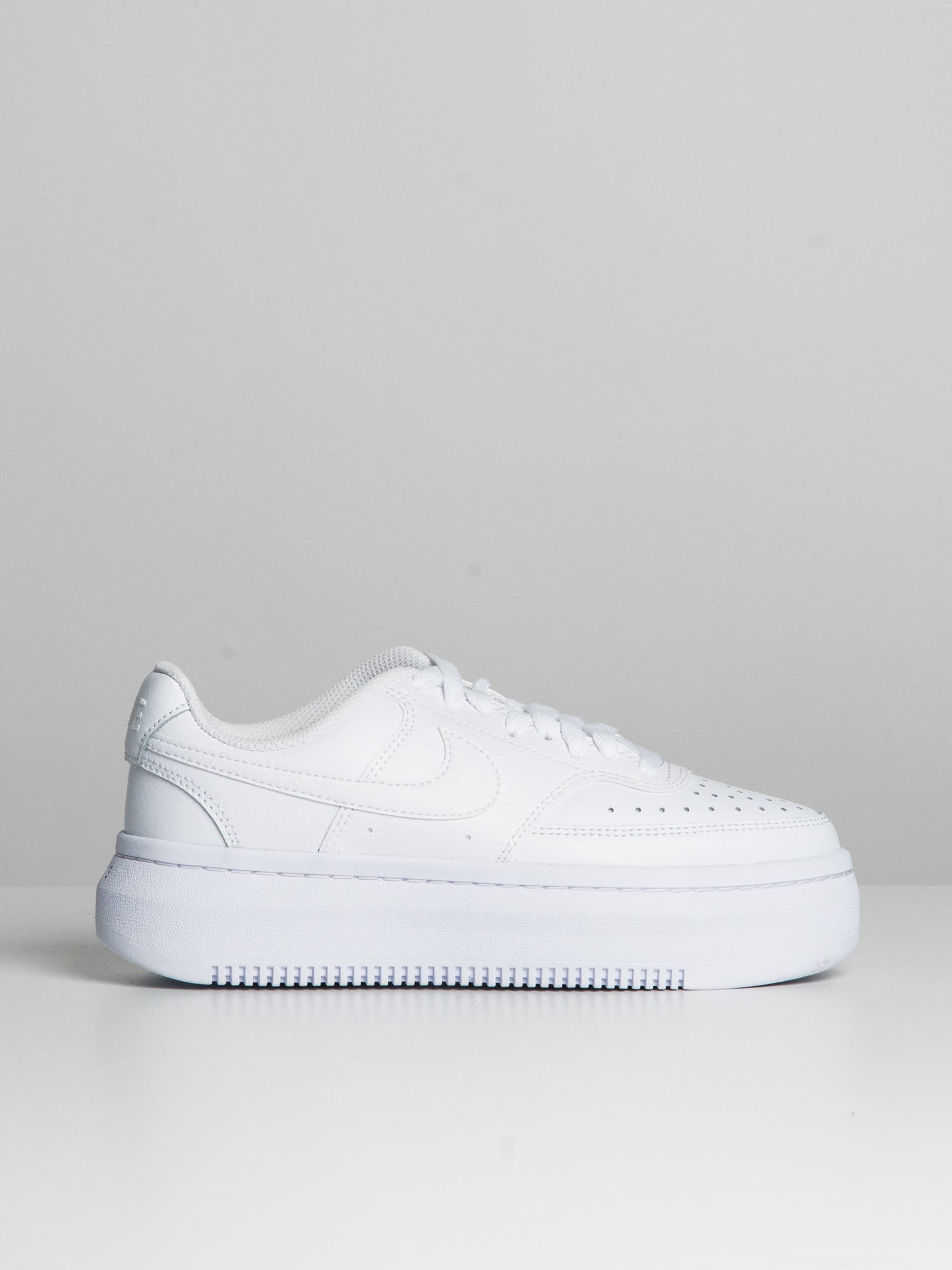 WOMENS NIKE COURT VISION ALTA LEATHER SNEAKER - WHITE