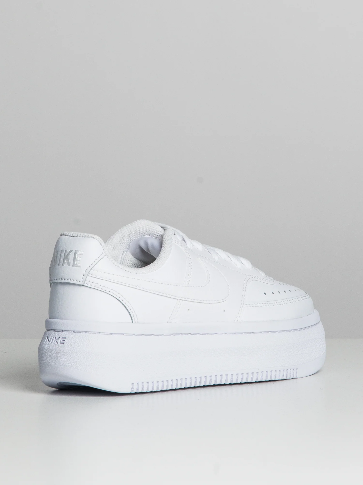 WOMENS NIKE COURT VISION ALTA LEATHER SNEAKER - WHITE - Image 3