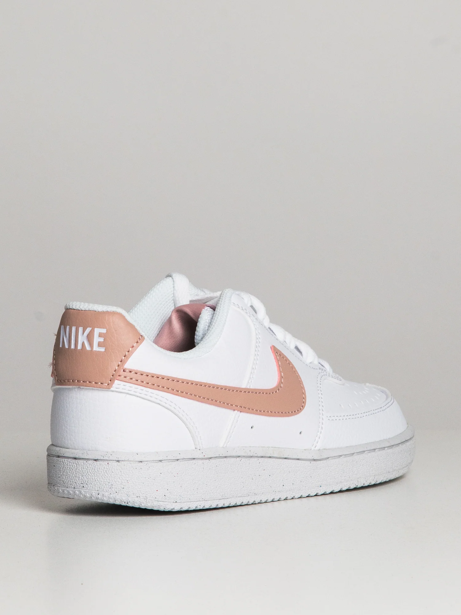 WOMENS NIKE COURT VISION LO NEXT NATURE SNEAKER - WHITE/PINK OXFORD - Image 3