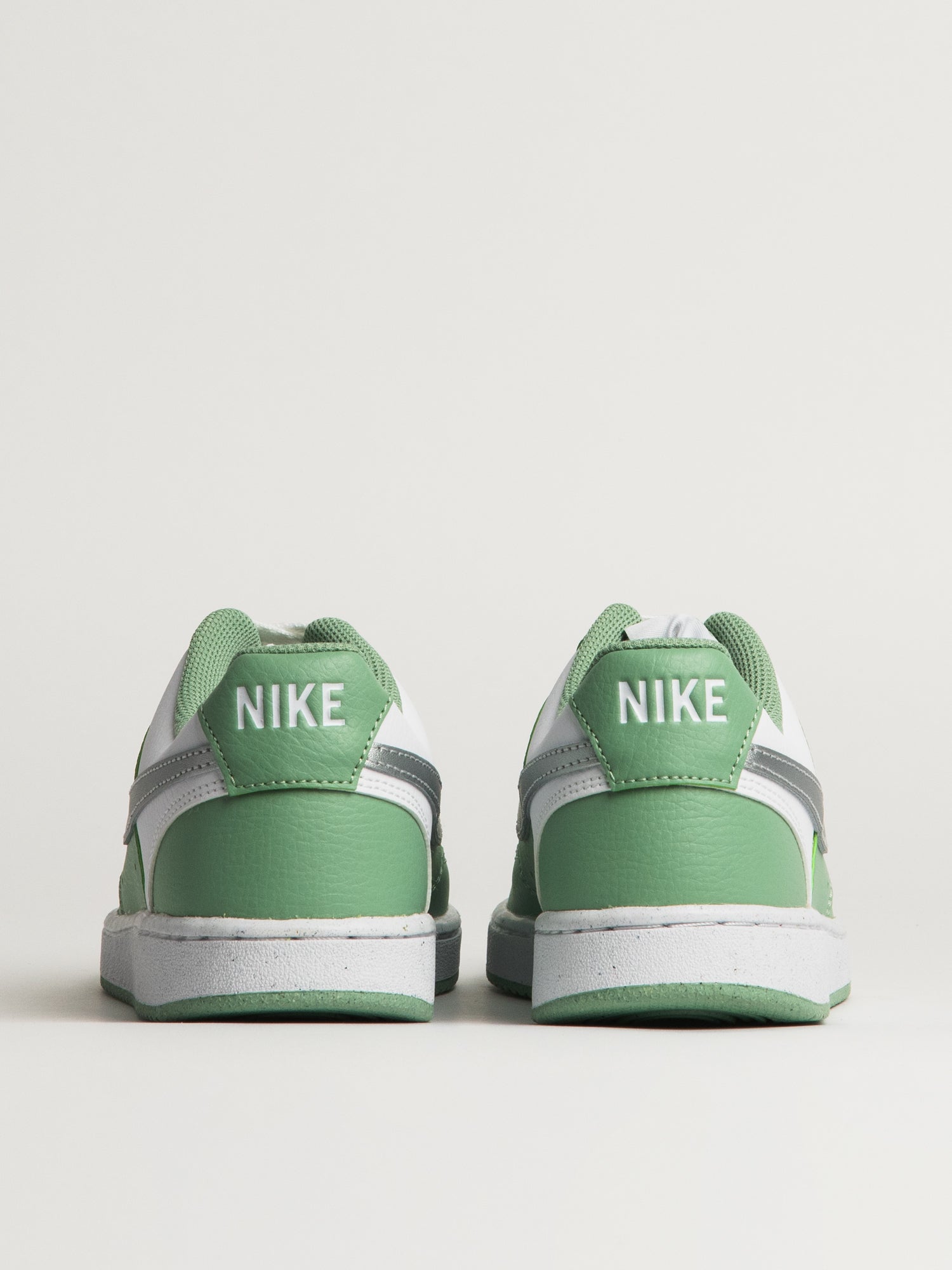 WOMENS NIKE COURT VISION LOW NEXT NATURE SNEAKER - WHITE/GREEN - Image 5