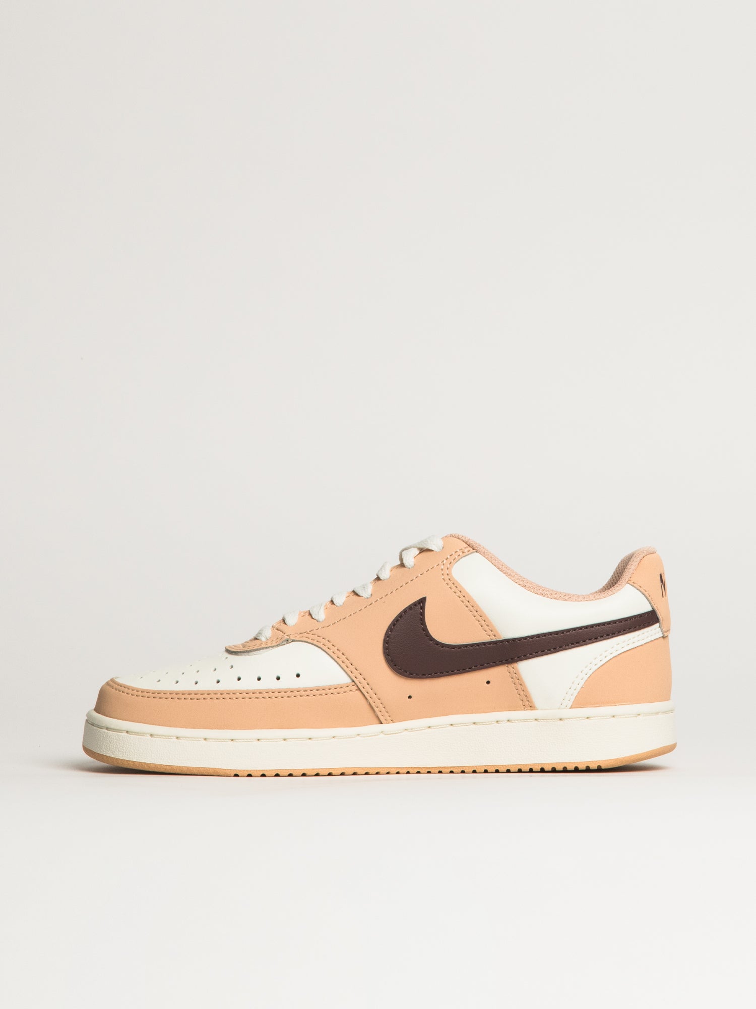 WOMENS NIKE COURT VISION LOW SNEAKER - TAN - Image 3