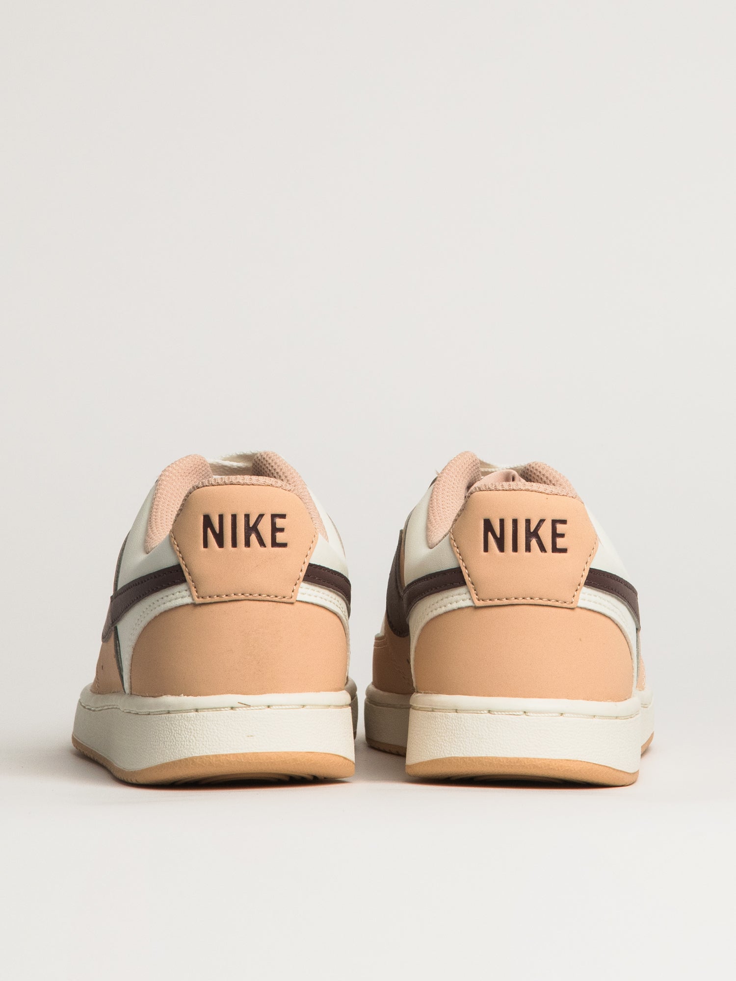 WOMENS NIKE COURT VISION LOW SNEAKER - TAN - Image 5