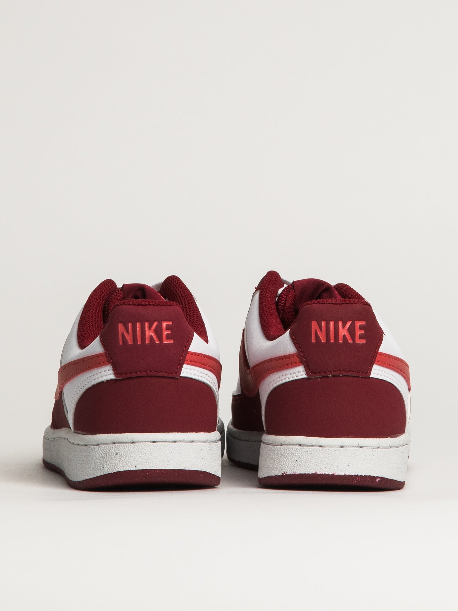 WOMENS NIKE COURT VISION LOW SNEAKER - TEAM RED/WHITE - Image 5