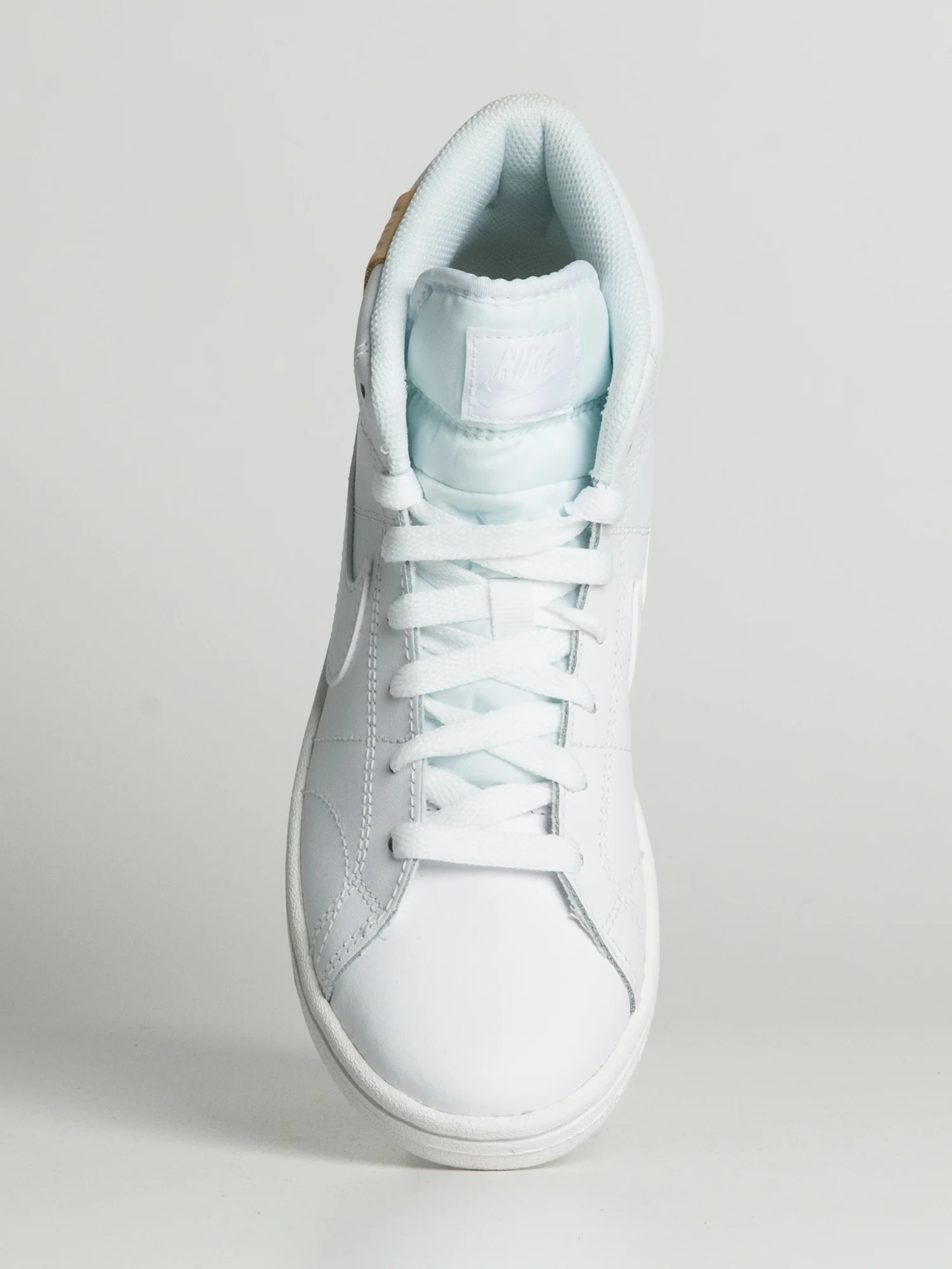 WOMENS NIKE COURT ROYALE 2 MID SNEAKER - WHITE - Image 5