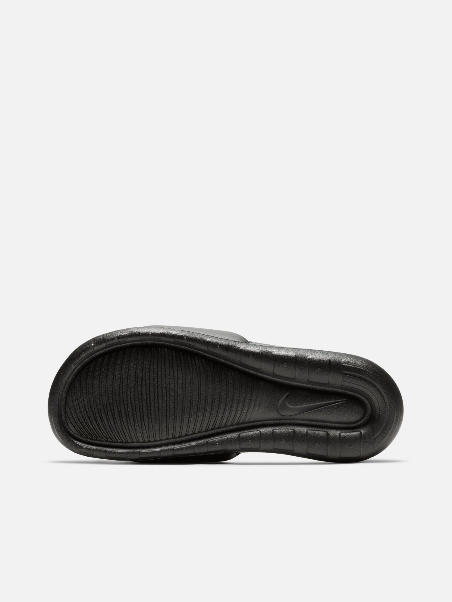 WOMENS NIKE VICTORI ONE SLIDES - BLACK/LIGHT ARCTIC PINK - Image 5
