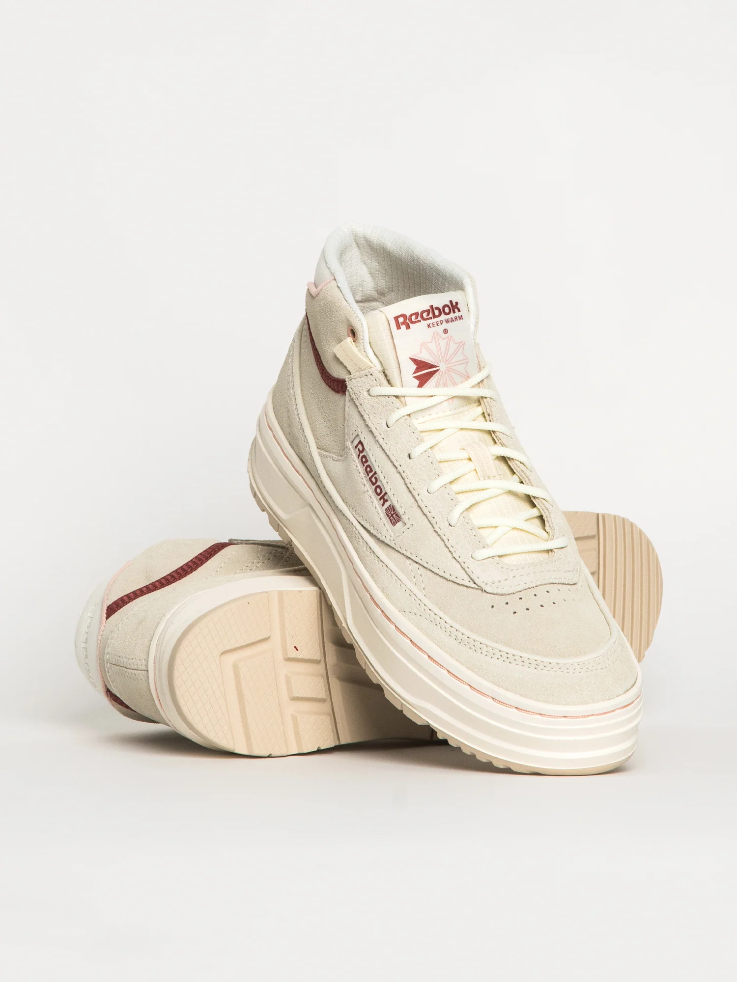 WOMENS REEBOK CLUB C GEO MID - CLEARANCE - Image 2