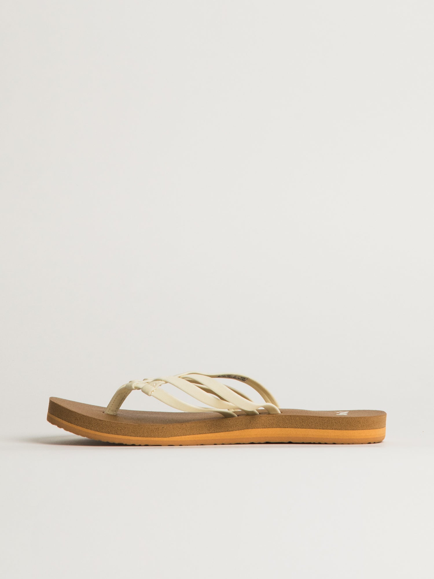 WOMENS SANUK YOGA SANDY II SANDALS - TAN/WHITE - Image 4