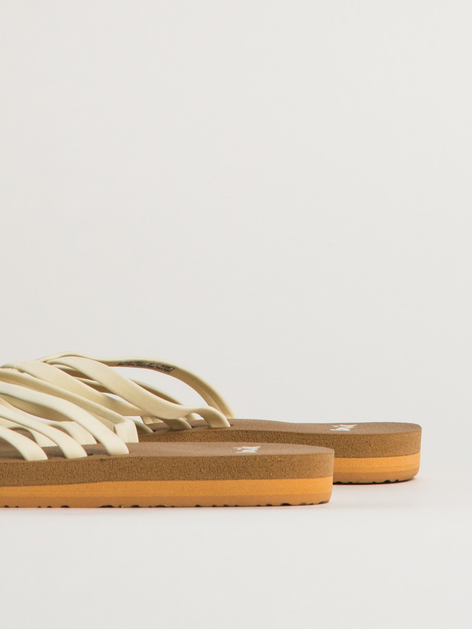 WOMENS SANUK YOGA SANDY II SANDALS - TAN/WHITE - Image 7