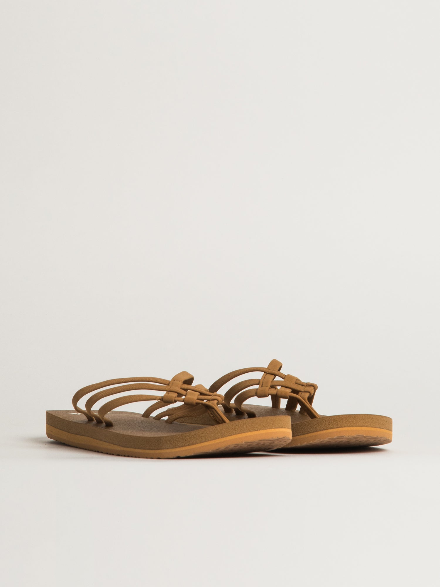 WOMENS SANUK YOGA SANDY II SANDALS - TOBACCO BROWN - Image 3